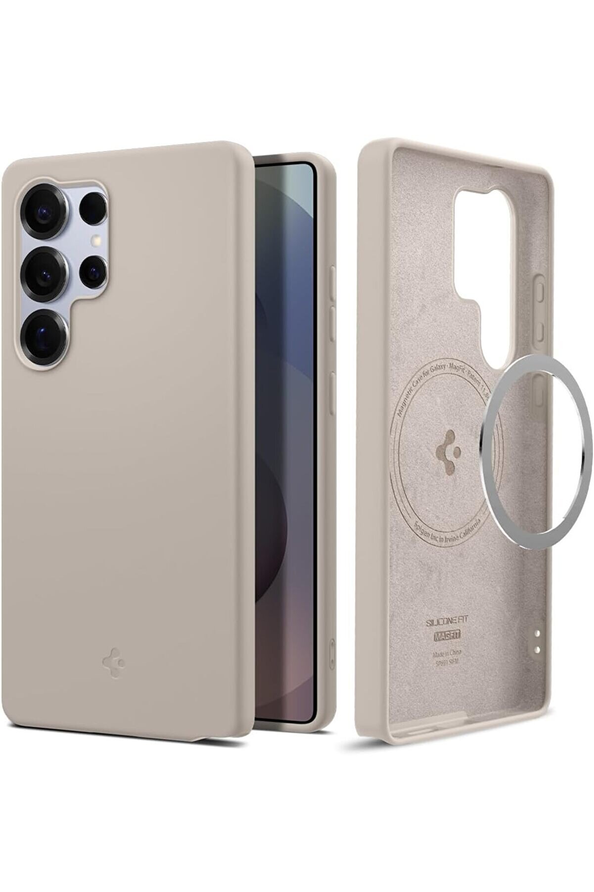 STOREMAX S25 Ultra Silikon Kılıf Silicone Fit Hava Kanalı Teknolojisi™ Askeri Sınıf Koruma MagFit özellikli T