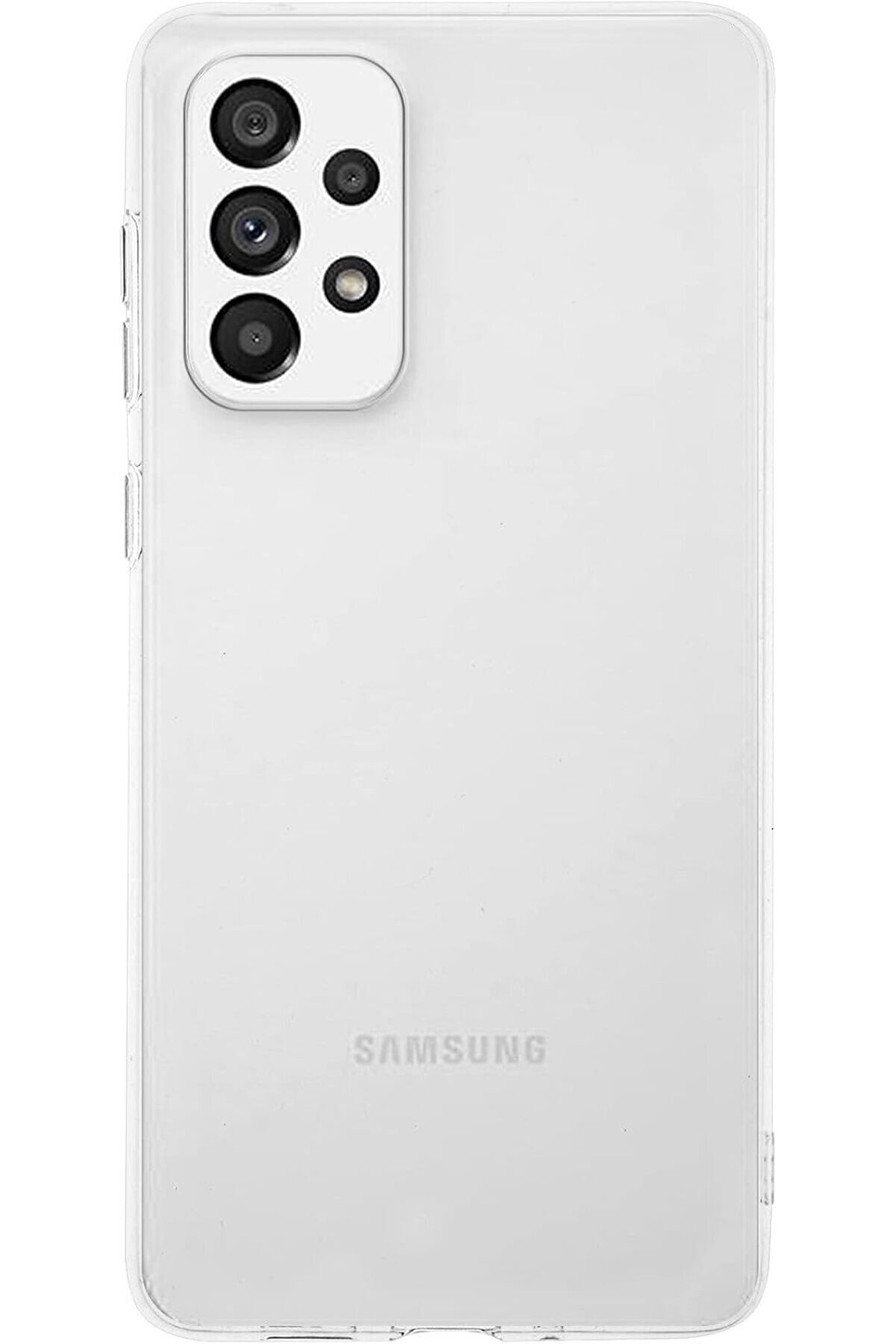 STOREMAX İLETİŞİM A73 ile uyumlu Kapak 1mm Şeffaf Silikon Kılıf 1014773