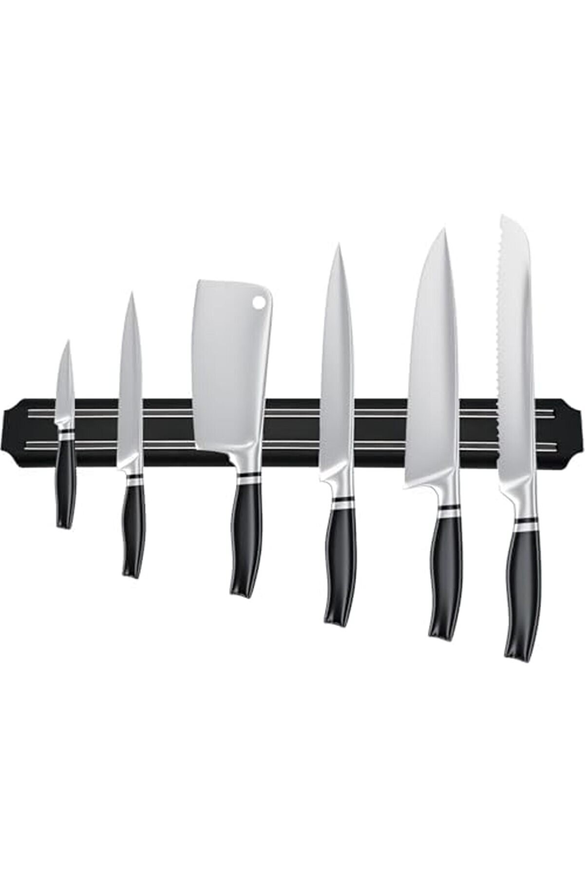 Mrtshoppng 32 Cm Şeri̇t Bıçak Tutucu – Mutfak Duvar Askısı, Bıçak Organi̇zeri̇,, Bıçak Düzenleyi̇ci̇ Ray-