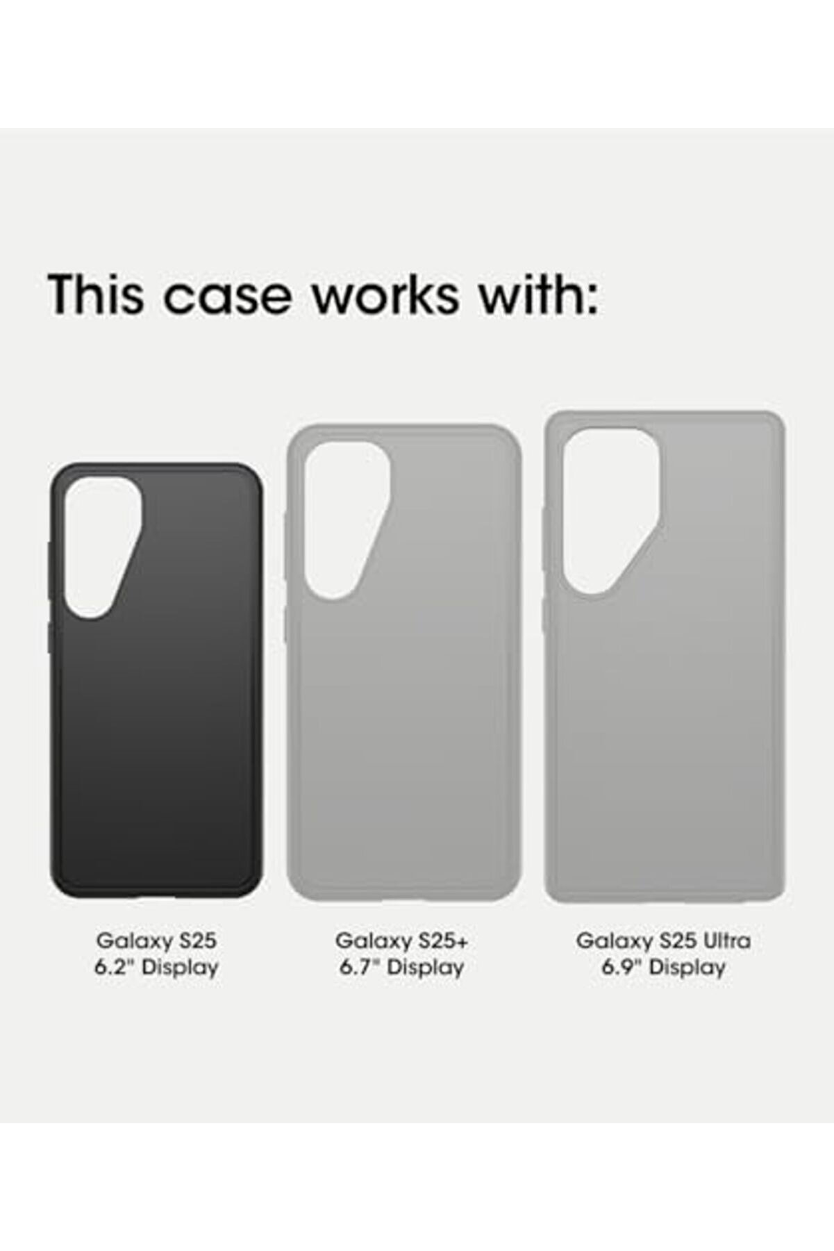 Seri̇si̇ Xt Şeffaf Kılıf S25 İçi̇n, Darbeye Dayanıklı, Düşmeye Dayanıklı, Ultra Sağlam, Kılıf, Askeri̇ S