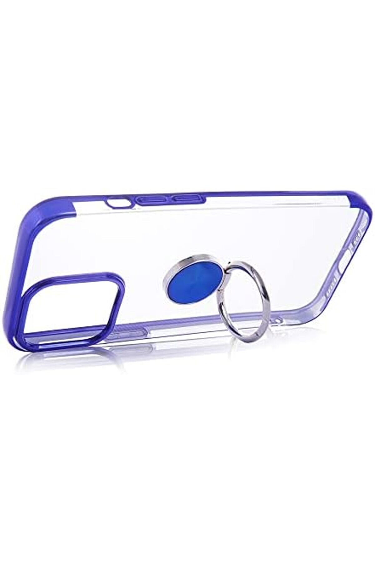 İphone 13 Pro Max Kılıf 4 K&ouml;şe Renkli̇ Y&uuml;z&uuml;kl&uuml; Gess Si̇li̇kon Mavi̇ 1014773