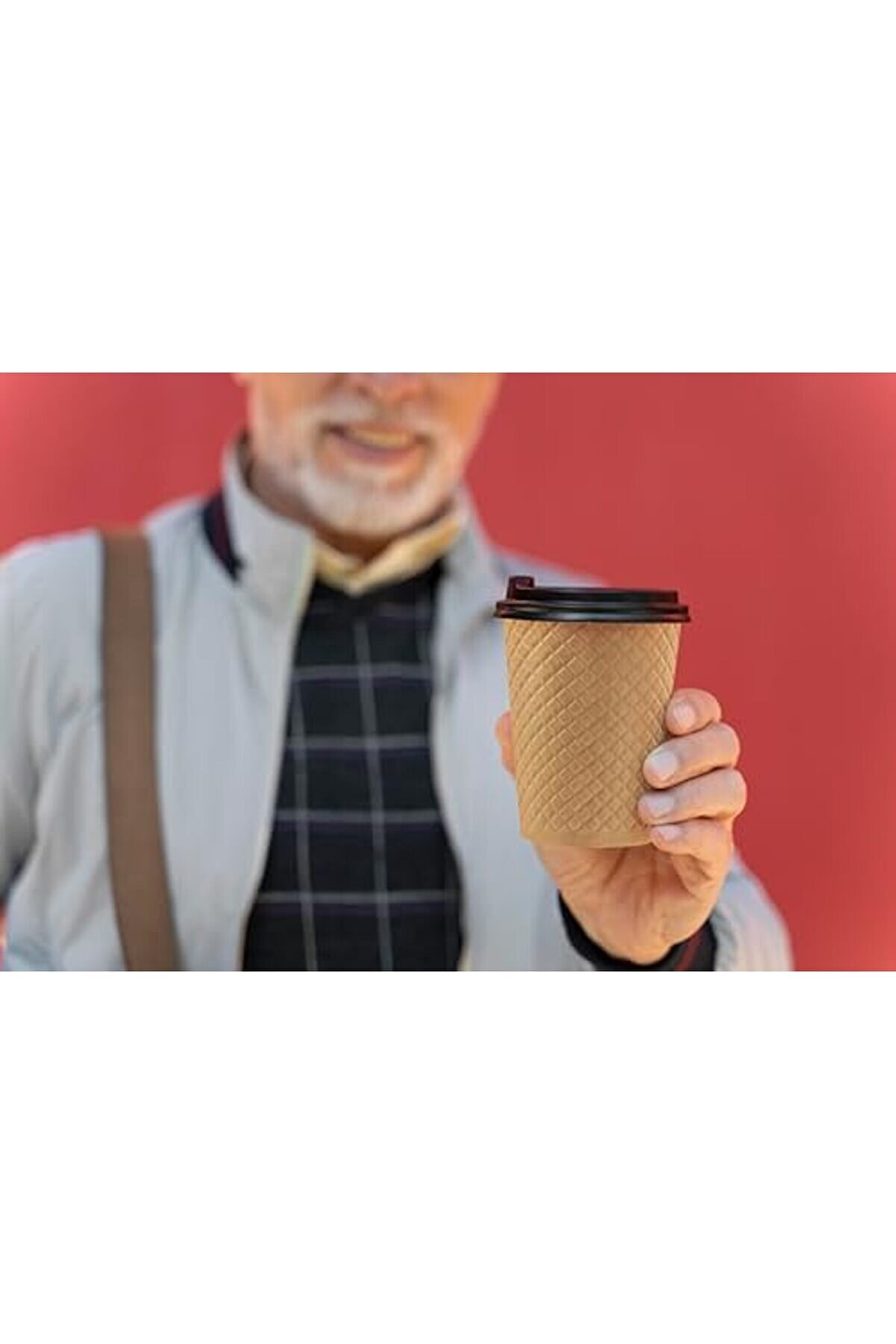 25 Adet Kraft &Ccedil;i̇ft Duvarlı Kahve Bardağı 8 Oz, K&uuml;&ccedil;&uuml;k Kağıt &Ccedil;ay Bardakları 250 Ml, Soğuk Ve Sıcak İ&ccedil;e