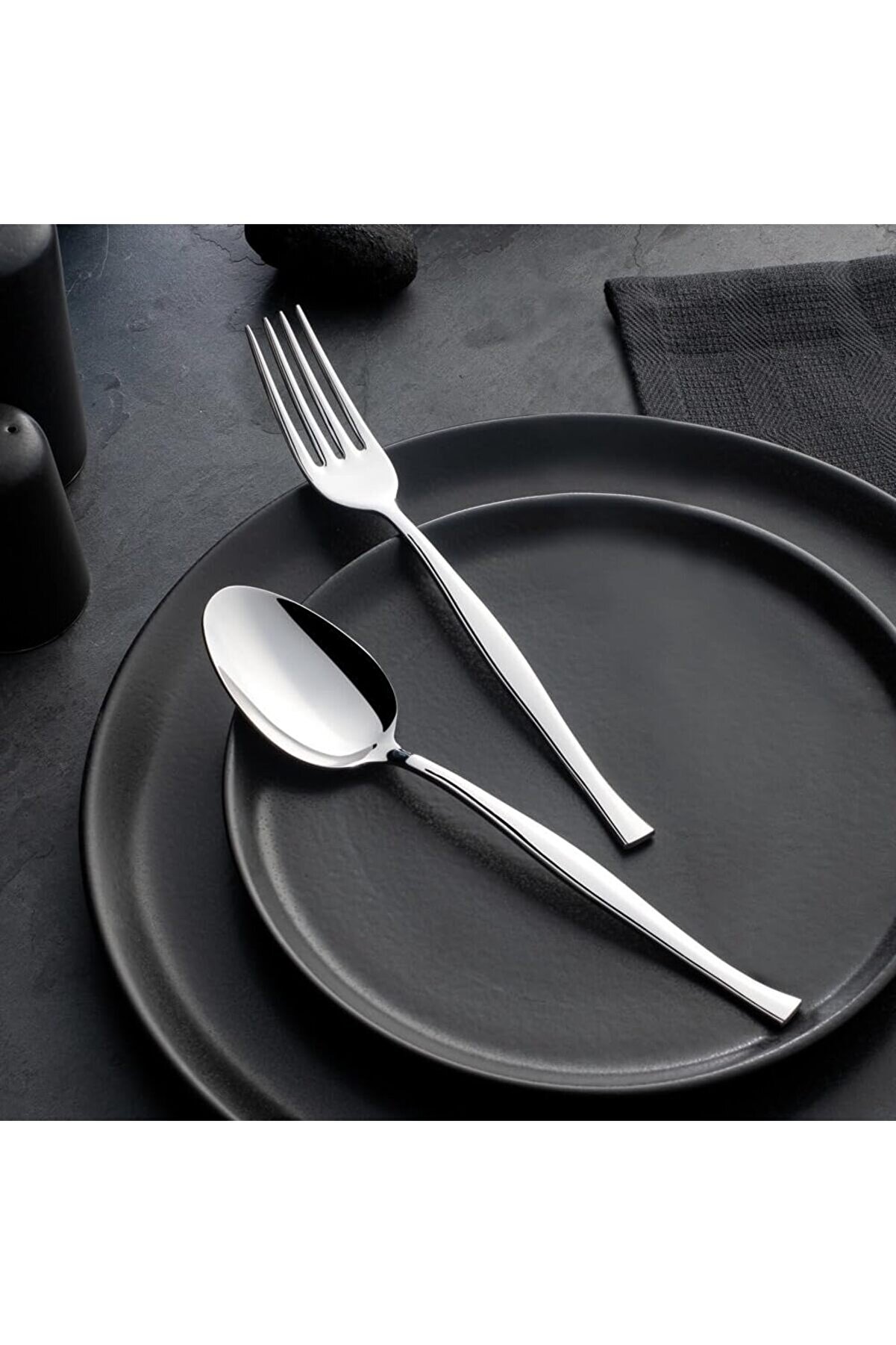 STOREMAX Zarif Sade 12 Kişilik 60 Parça Çatal Kaşık Takımı 1014773