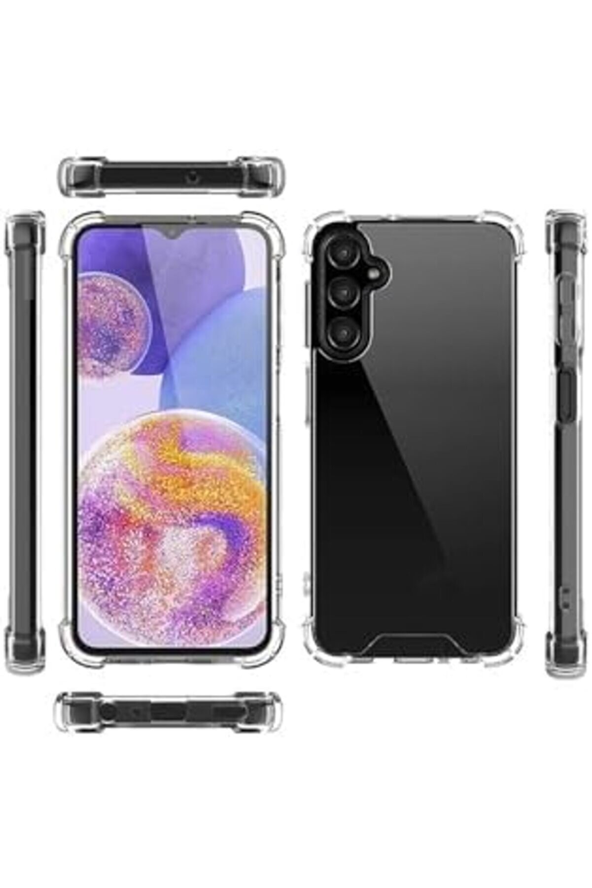 İleti̇şi̇m S24 Kapak Şeffaf Ai̇rbag Köşe Korumalı Si̇li̇kon Kılıf 1014773