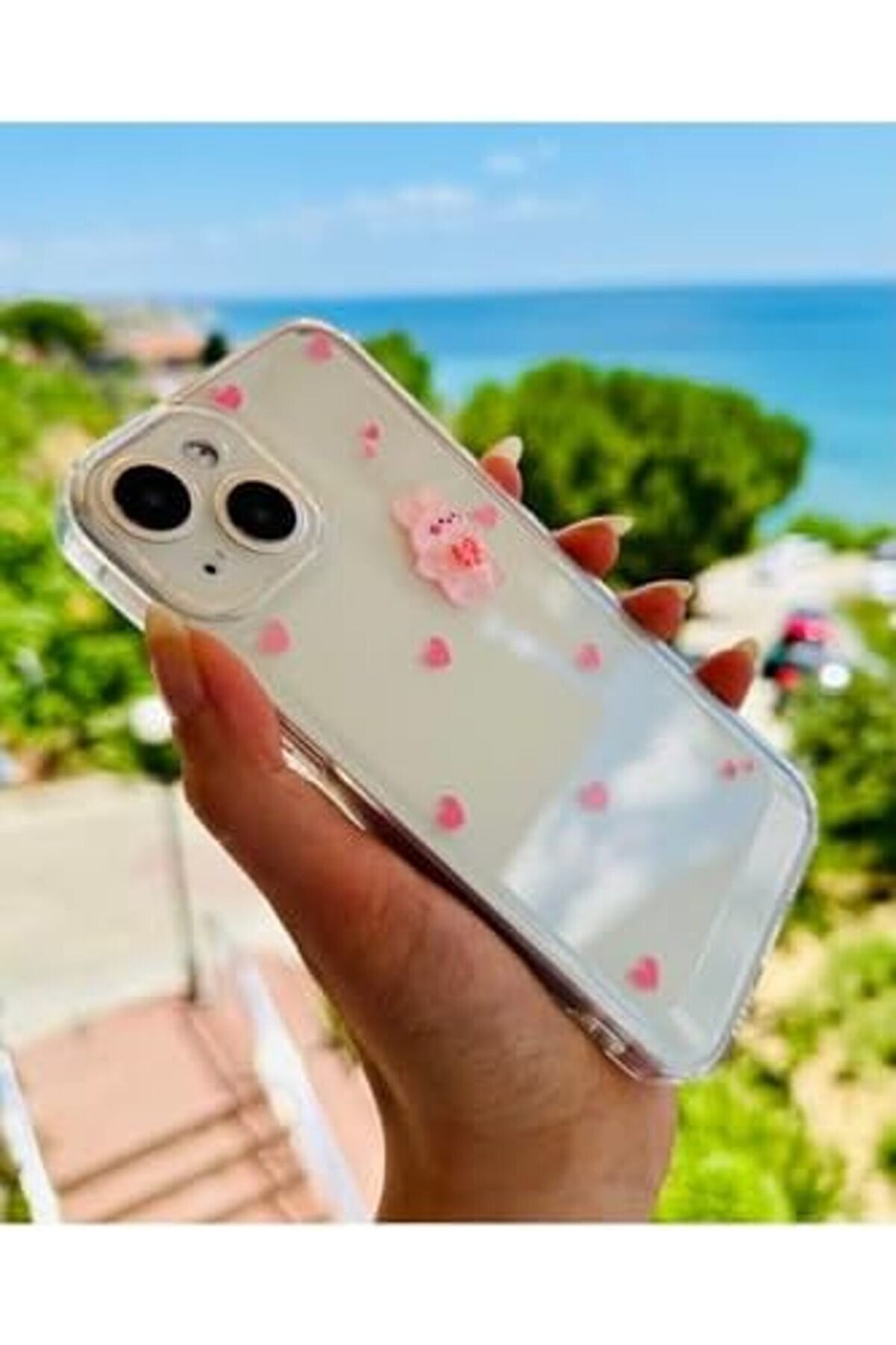 Aksesuar 13 Ve 14 İle Uyumlu 3D Oyuncaklı Tasarımlı Esnek Si̇li̇kon Kılıf 1014773