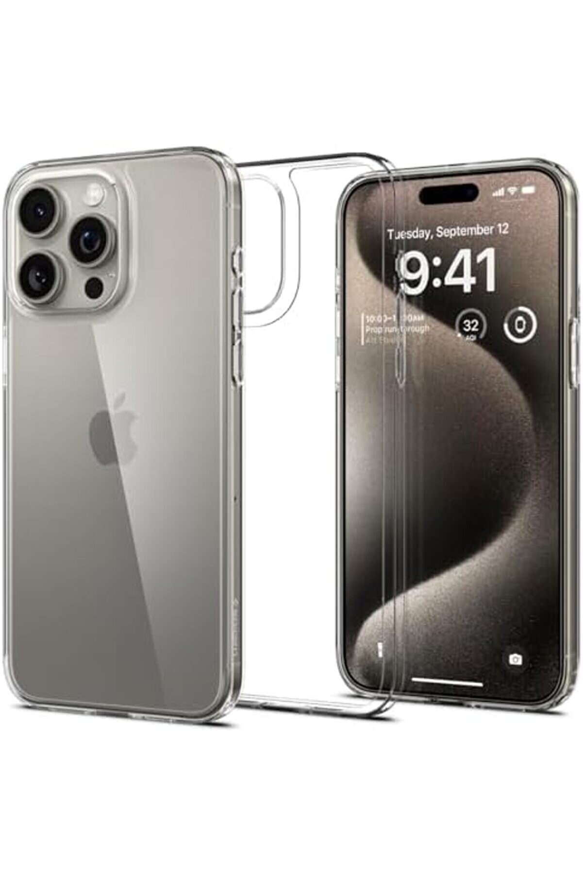 15 Pro Max Kılıf Ai̇r Ski̇n Crystal Clear - Acs06