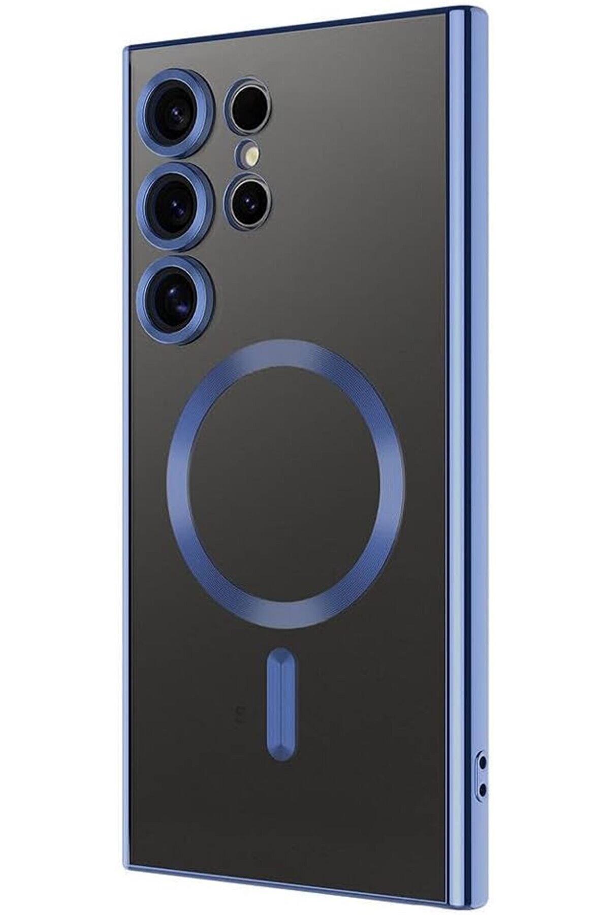 STOREMAX S24 Ultra Uyumlu Kılıf Kablosuz Özelliği, Transparent Surface TPU Cover Kapak 1014773