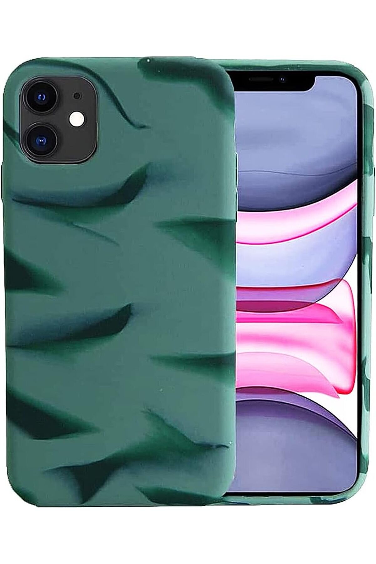 STOREMAX Renkli Desenli Kılıf 13 Pro Max İle Uyumlu Baskılı Kılıf Kadife İç Yüzey Leke Tutmaz Silinebilir Diz