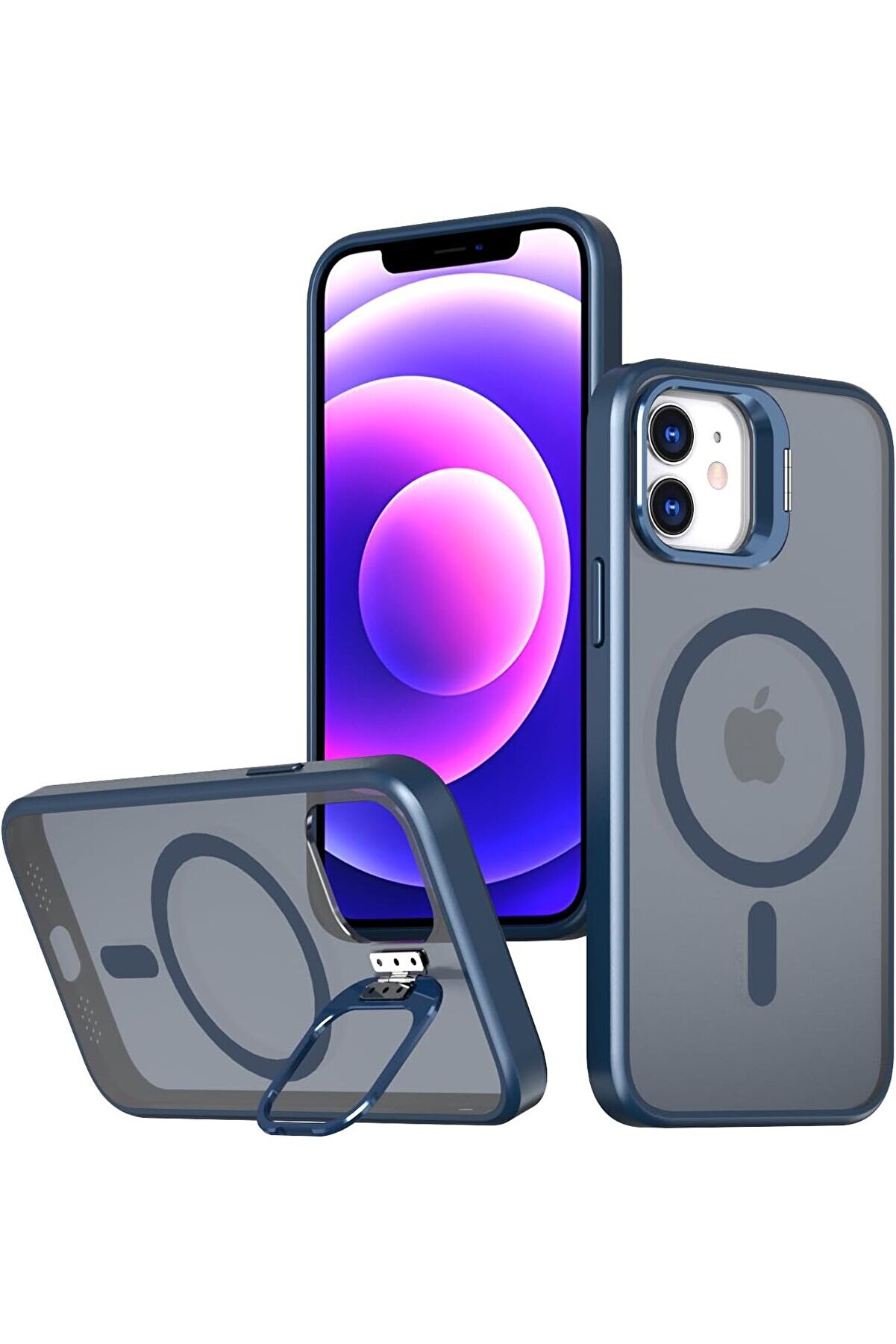 STOREMAX 12/12 Pro uyumlu Metal Lens Koruma Çerçevesi/ Güçlü Bağımsız Buton Hoparlör Koruma Mat Şeffaf Telefo