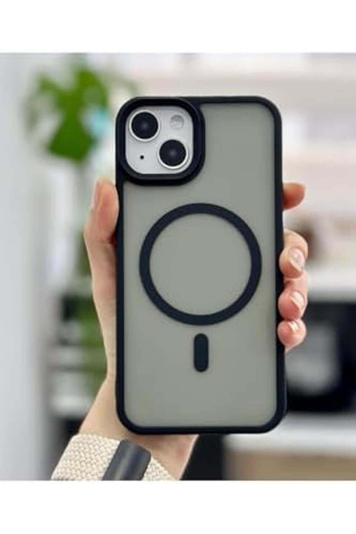 Aksesuar 13-14 İle Uyumlu Mat &Ouml;zelli̇kli̇ Şeffaf Kılıf 1014773