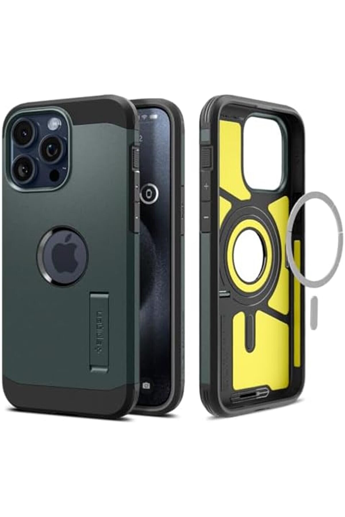 15 Pro Kılıf Tough Magfi̇t &Ouml;zelli̇kli̇ Abyss - Acs06