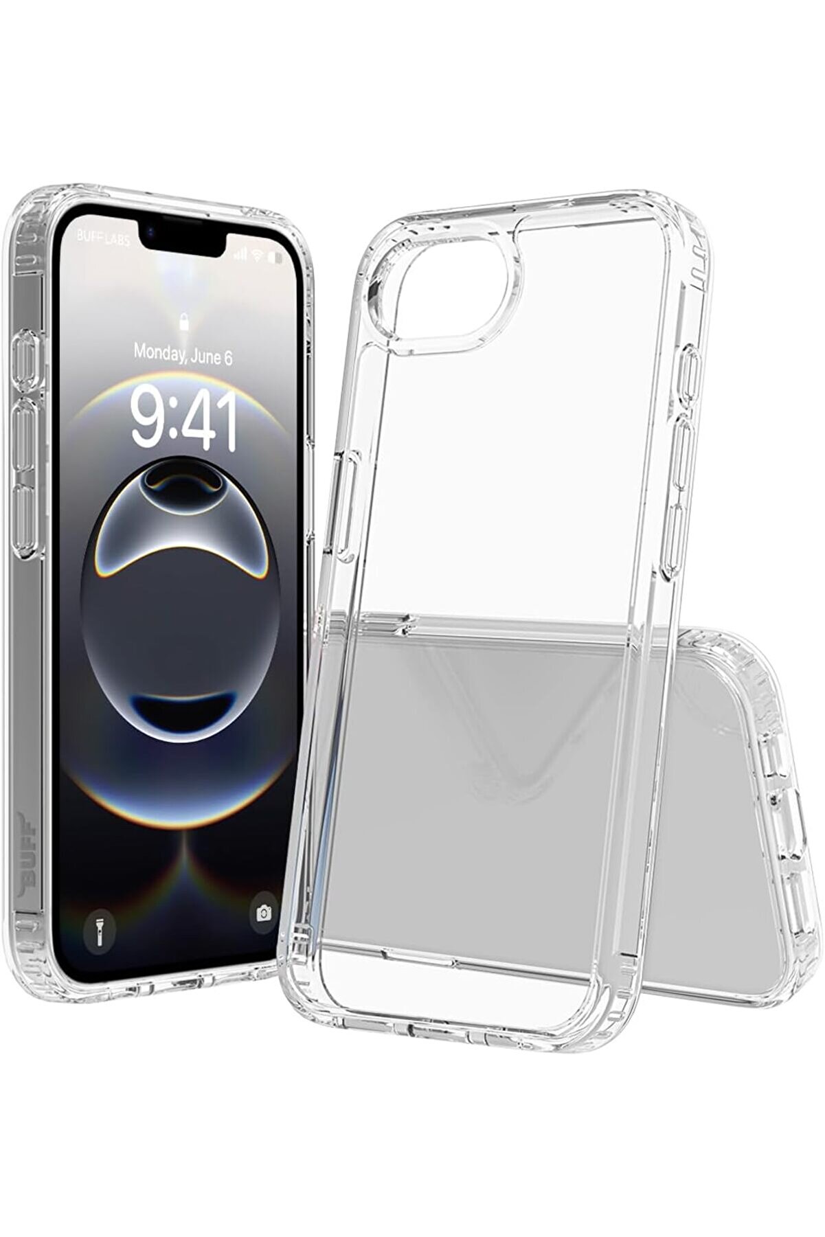 STOREMAX LABS 16E ile Uyumlu Air Darbe Emici TPU + PC Şeffaf Kılıf 1014773