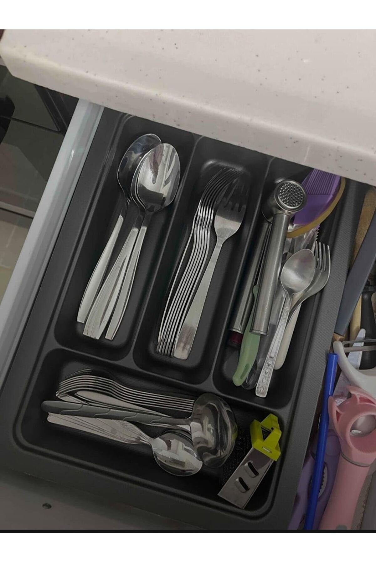 STOREMAX Çekmece Içi Kaşıklık Bıçağı Hediyeli (22,5x32,5 Cm'e Kadar Kesilebilir) 1014773