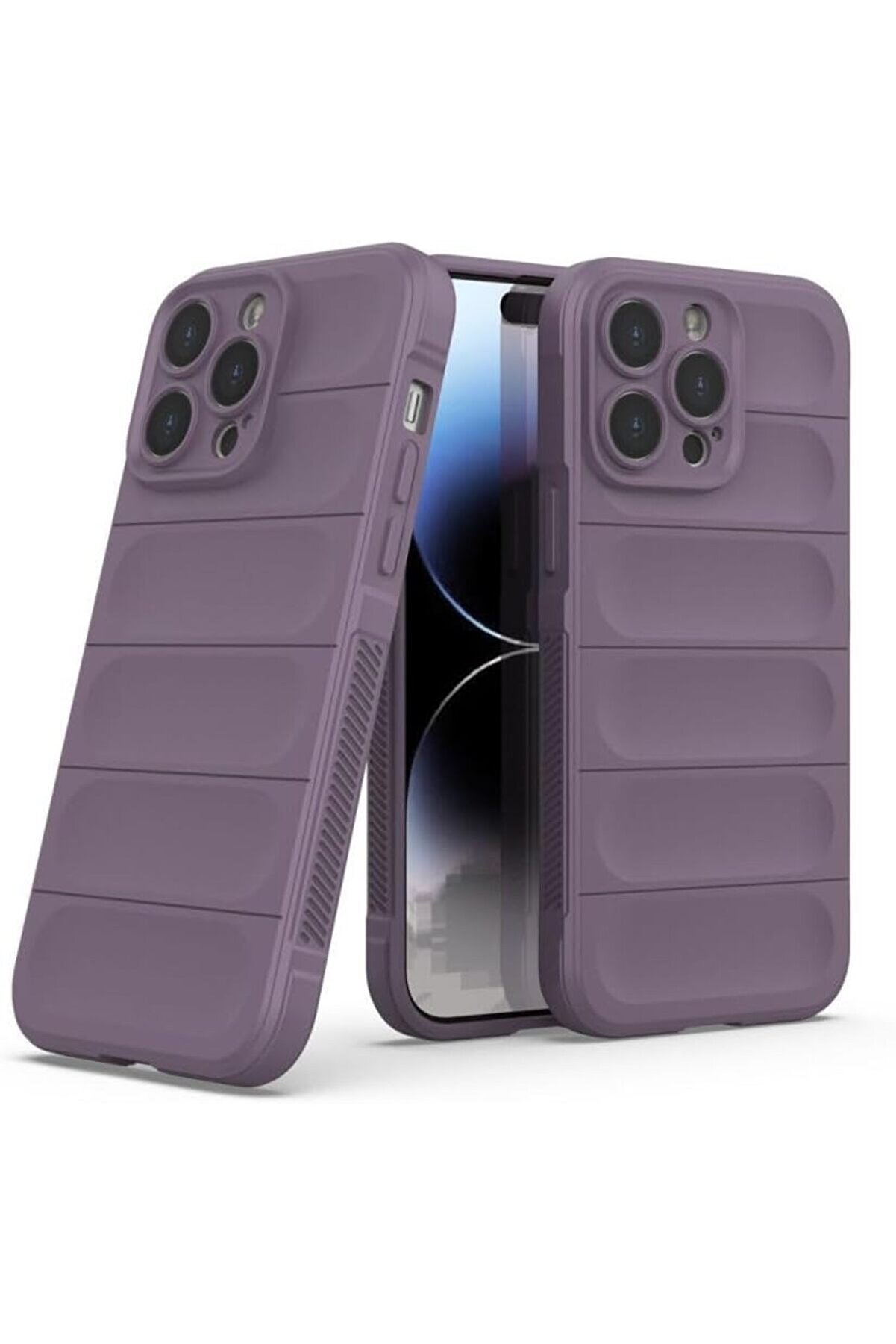 STOREMAX 15 Pro Max Kılıf - Bonic Parmak İzi Bırakmayan, İ&ccedil;i Kadife Yumuşak Sıvı Silikon, Sert Kamera, Darbey