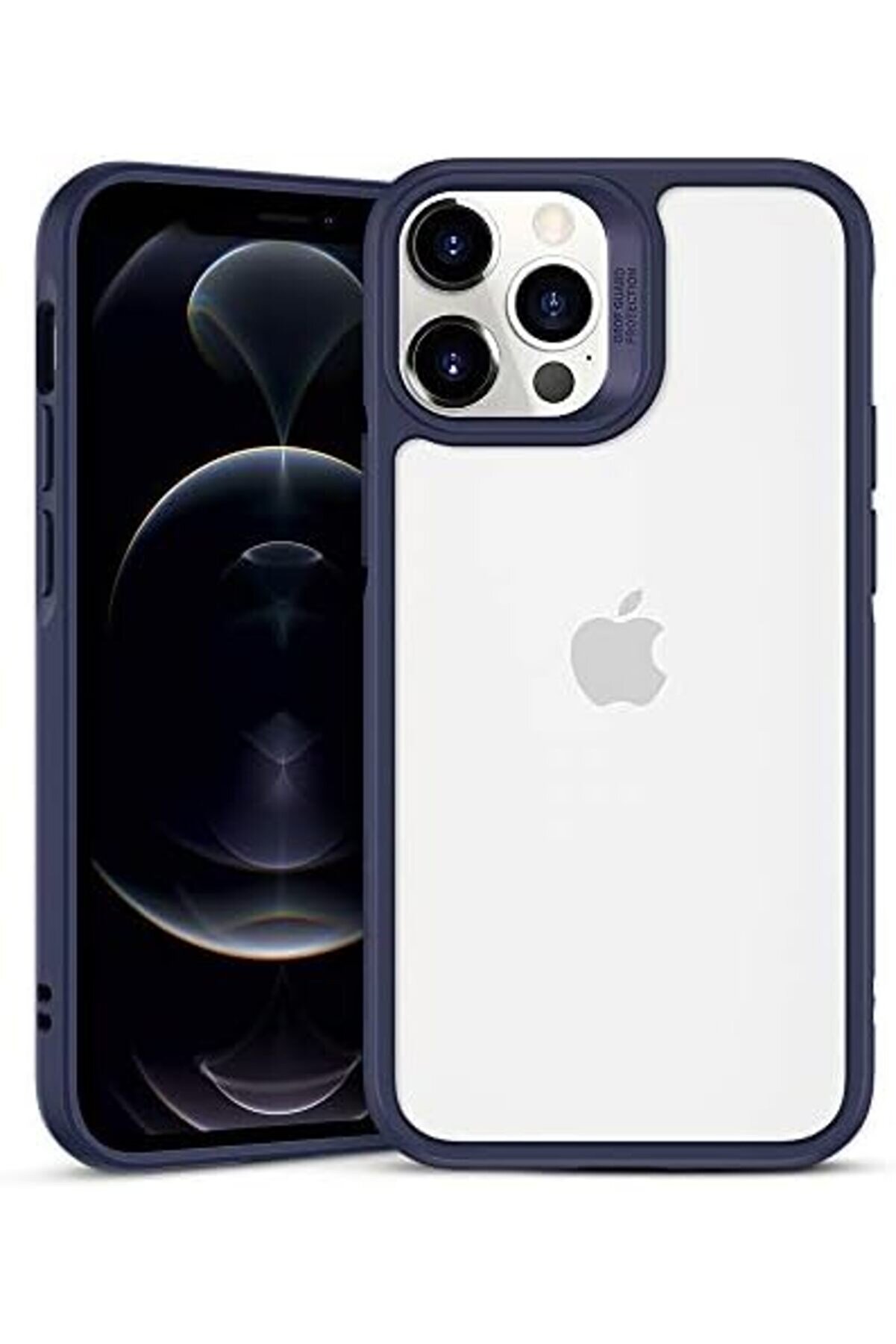 12 Pro Kılıf,Ice Shi̇eld Mavi̇ 1014773