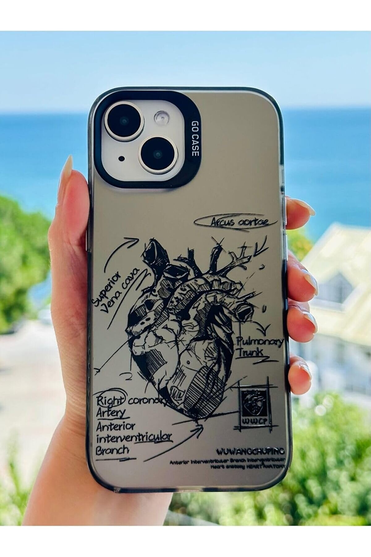 STOREMAX Aksesuar 13-14 VE 15 ile Uyumlu Parmak İzi Bırakmaz Baskı Desenli Metalik ELECTRO Silikon Kılıf 101