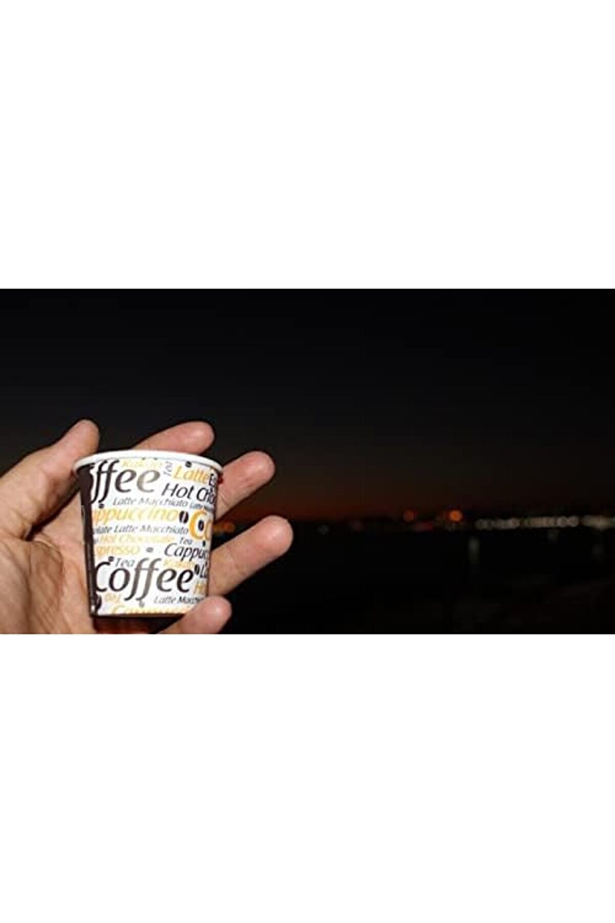 Excodi̇ Cup - 4 Oz Kullan At Bardak - 100 Ml - 300 Adet Kali̇teli̇ Bardak - Türk Kahvesi̇, Espresso, Sı
