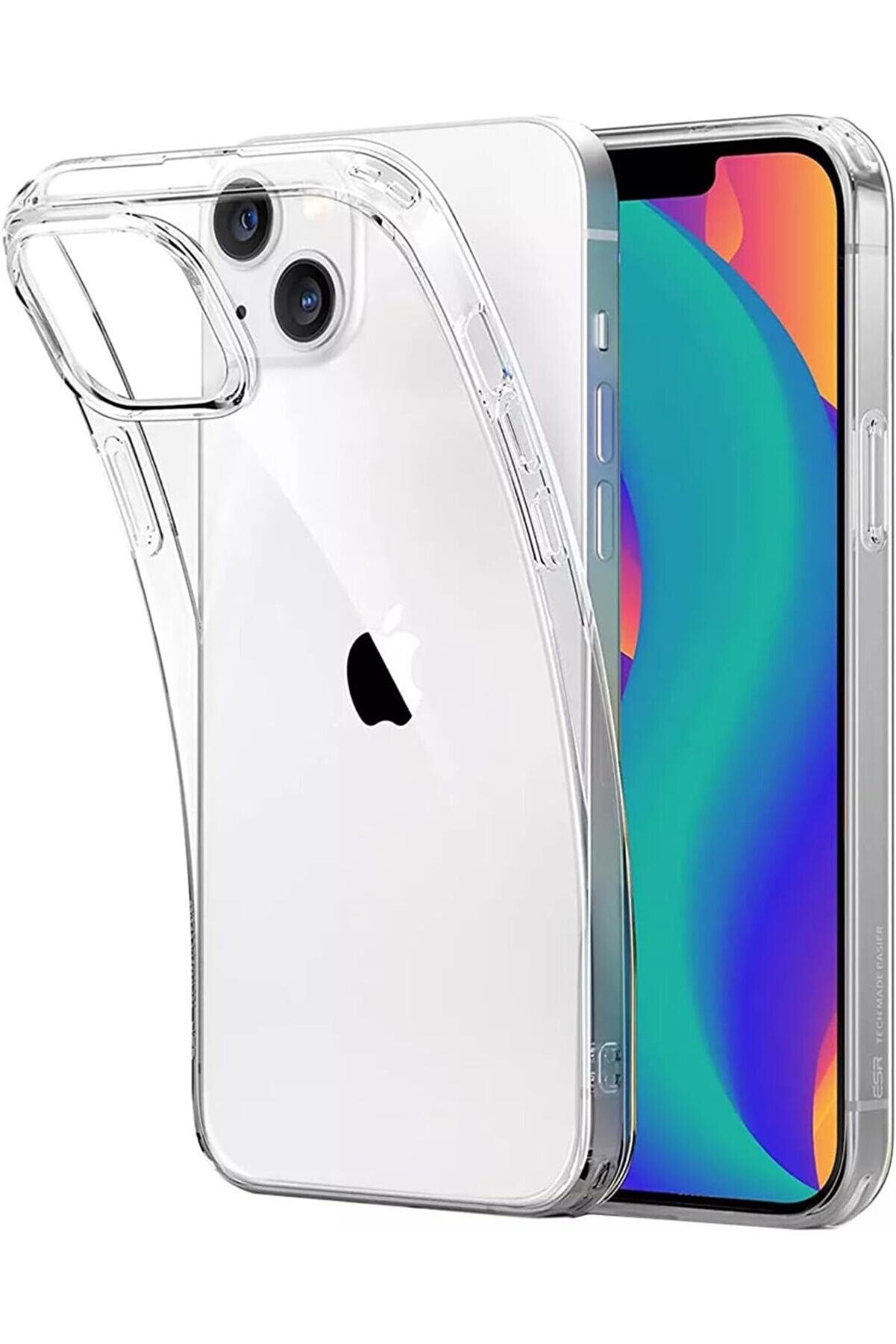 STOREMAX İletişim 14 ile Uyumlu Kapak 1mm Süper Silikon Şeffaf Kılıf 1014773