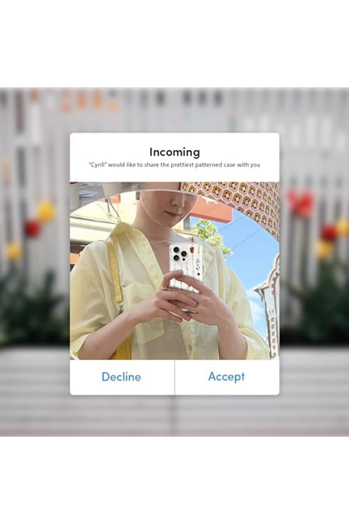 Ci̇el By 15 Pro Max Kılıf Ceci̇le - Acs06