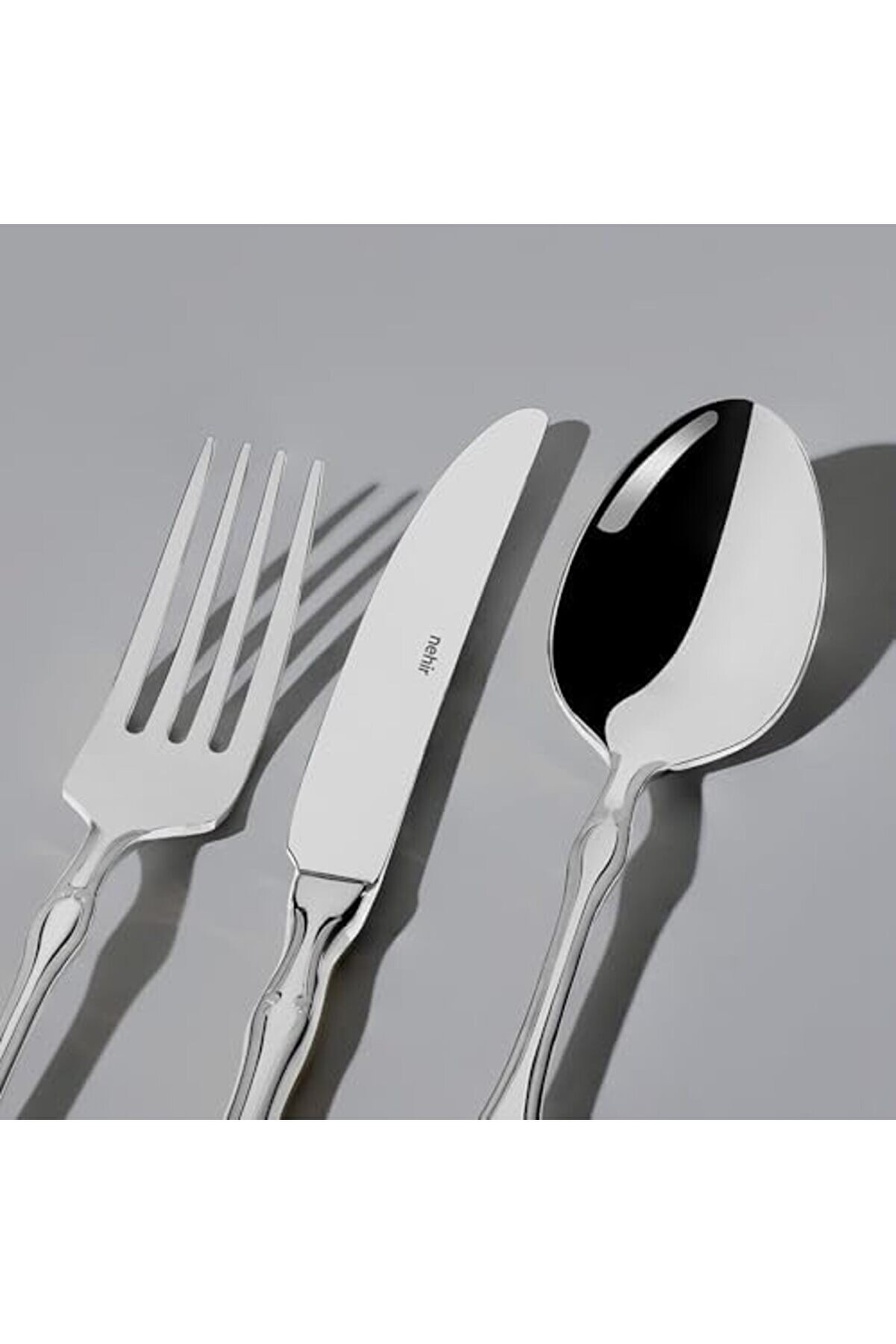 Adri̇ana Sade 12 Ki̇şi̇li̇k 84 Parça Deri̇ Kutulu Çatal Kaşık Bıçak Takımı 1014773