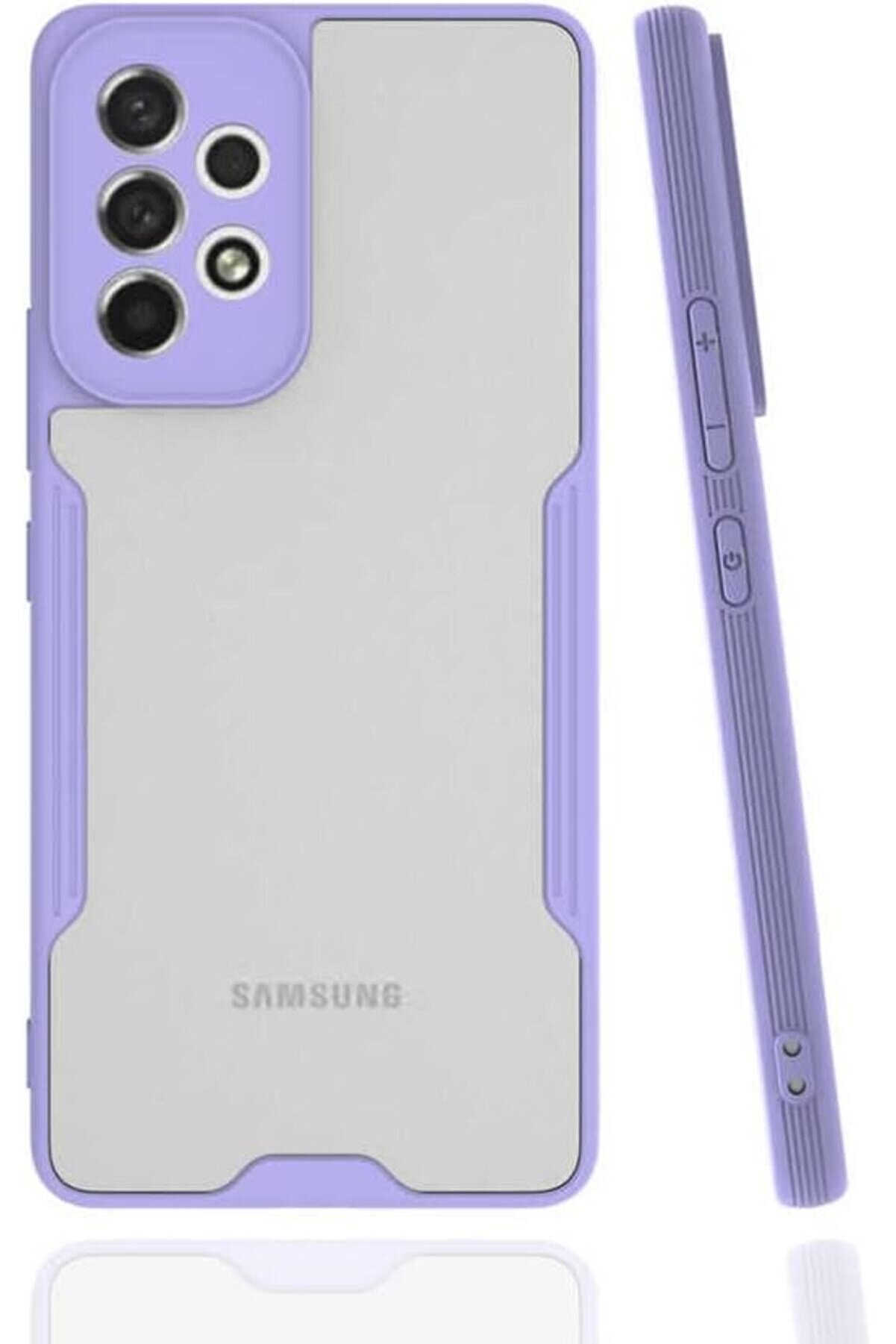 STOREMAX A53 5G Kılıf Kamera Korumalı Arkas Mat Silikon Platin 1014773