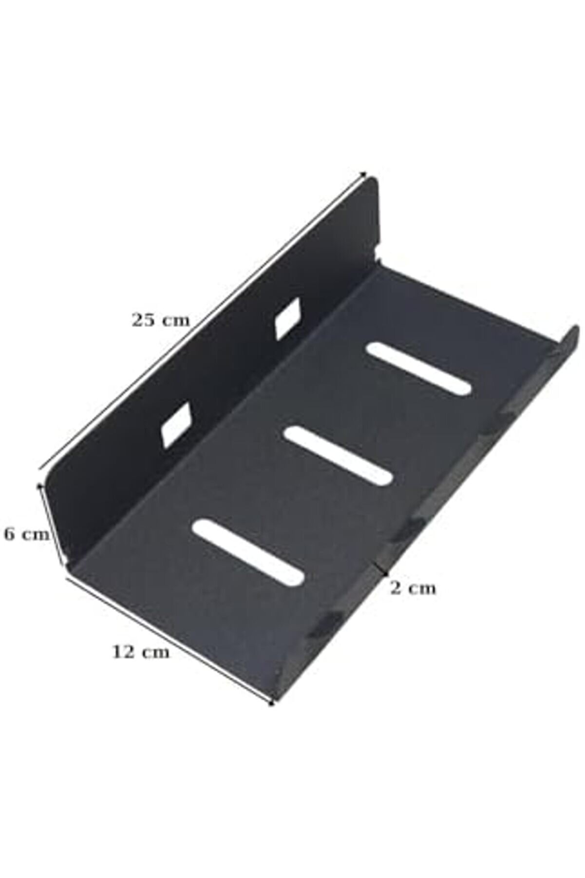 Pltnstoreshop Yapışkanlı 2 Li̇ Si̇yah Köşe Şampuan Tutucu, Banyo Düzenleyi̇ci̇, Mutfak Ve Raf Düzenleyi̇c