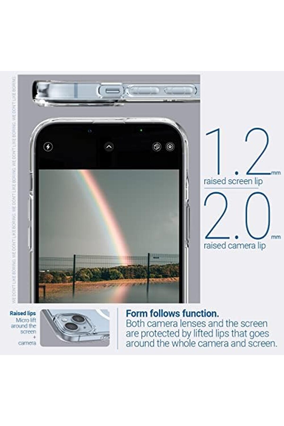 14 Kılıf Capella Mag Özelli̇kli̇ Clear - Acs05