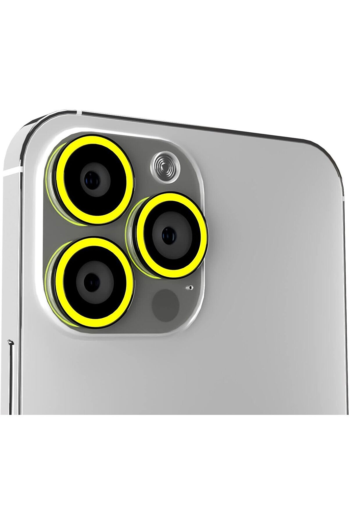 STOREMAX İphone 11 Serisi / 12 Serisi / 13 Serisi Tüm Modelleri İçin Uyumlu Karanlıkta Parlayan Fosforlu Kame