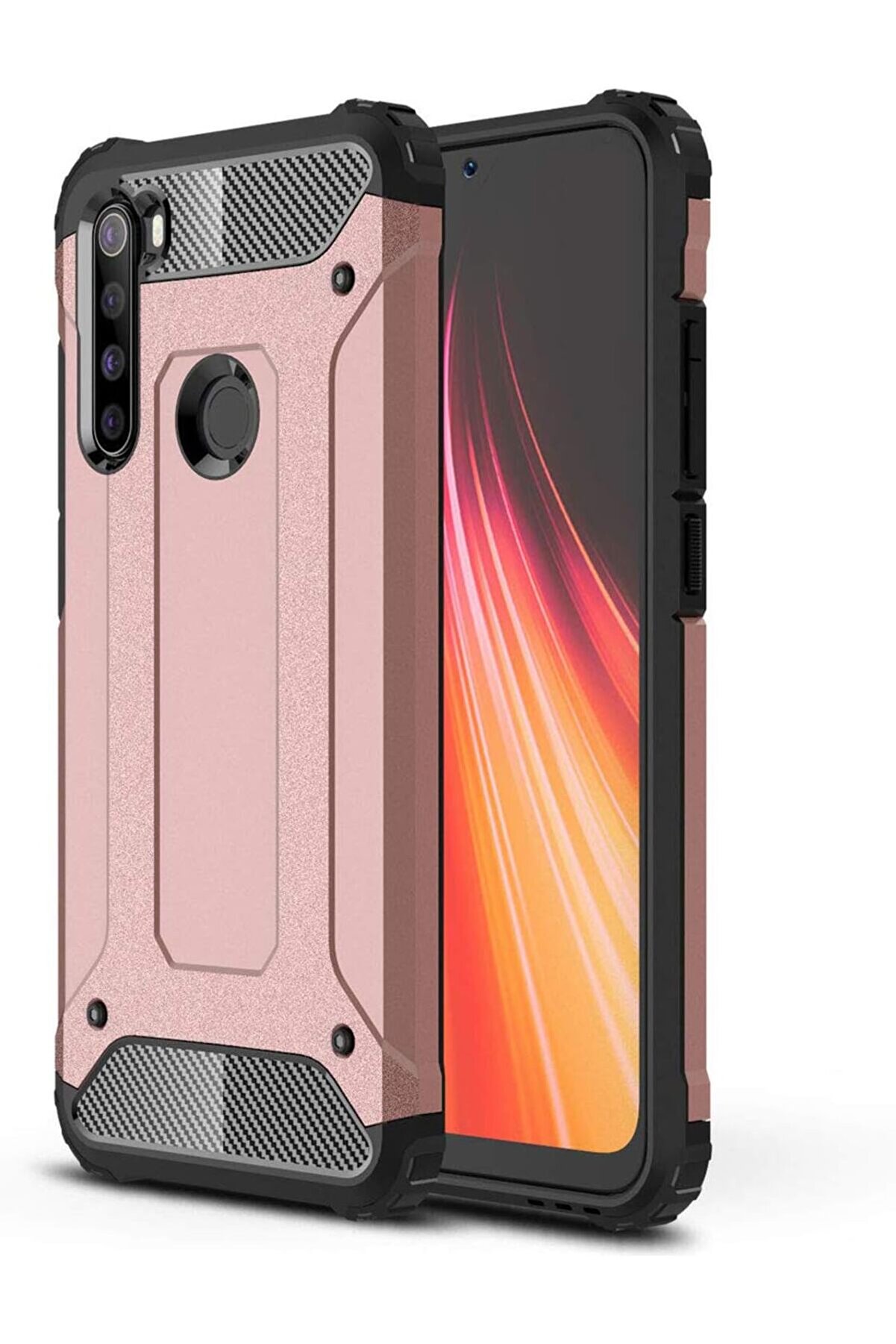 STOREMAX 8T için Kılıf Rugged Rose [ 8T ile Uyumlu Kılıf - Rose ] 1014773