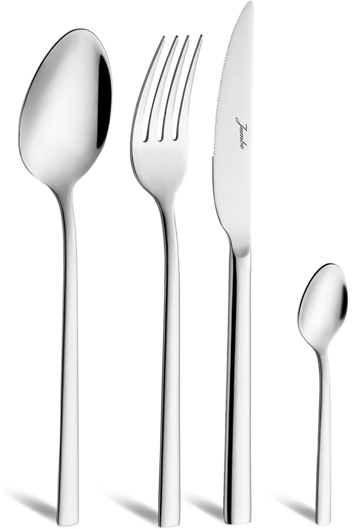 STOREMAX 2001 24 Parça 6 Kişilik Tatlı Çatal Kaşık Bıçak Takımı Çelik 1014773