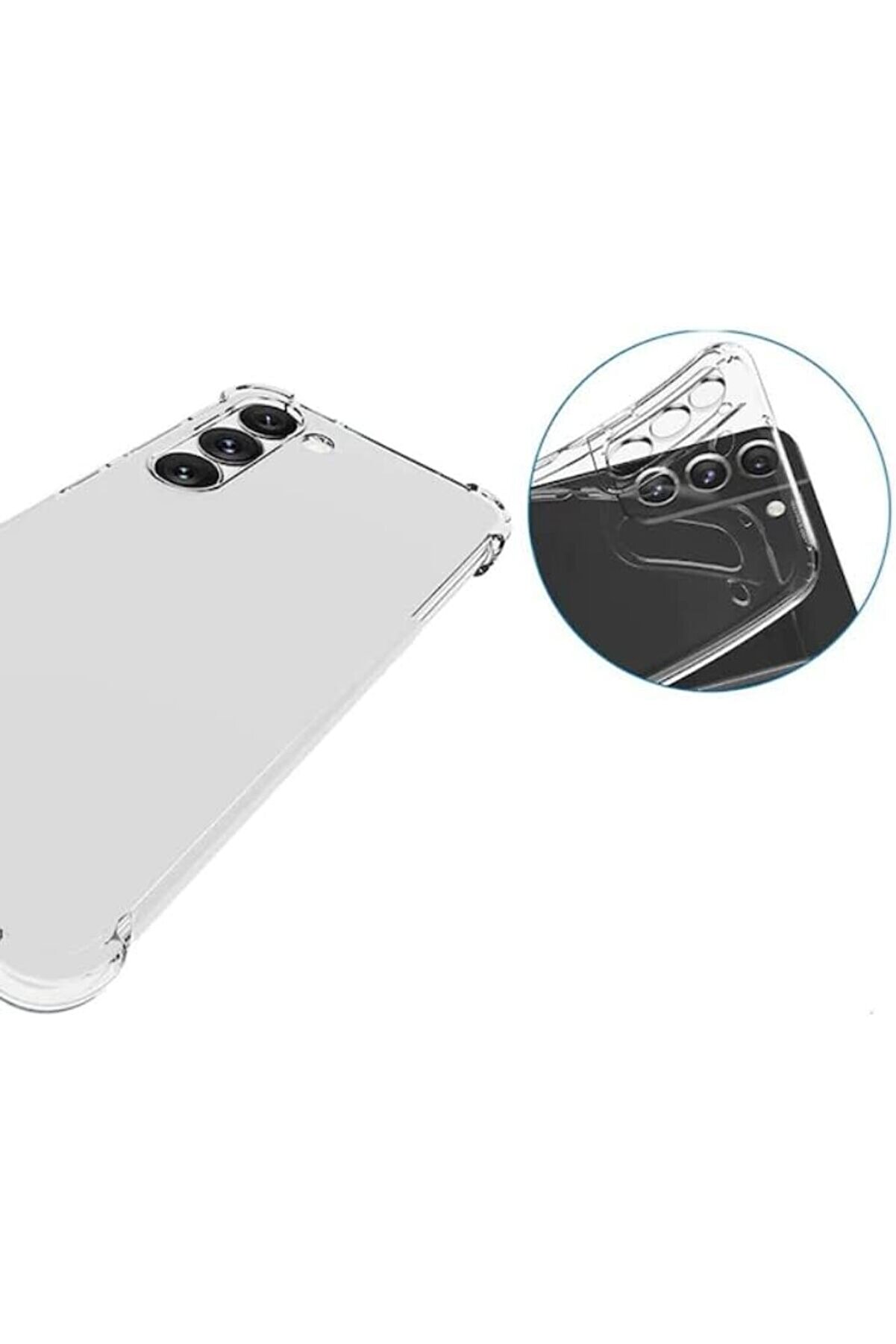 Shpsell S23 Şeffaf Kamera Korumalı Ultra Sli̇m Tpu Şeffaf Kılıf 1175735