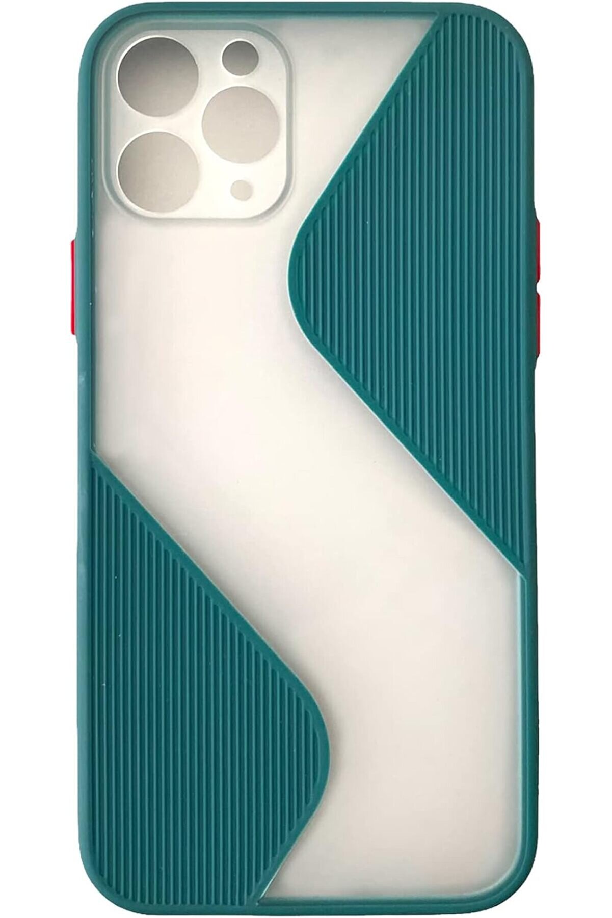 STOREMAX 11 Pro Uyumlu Kılıf Su Yolu Tasarımlı Yarı Transparan Şeffaf Kamera Lens Korumalı Uzun Ömürlü Kapak