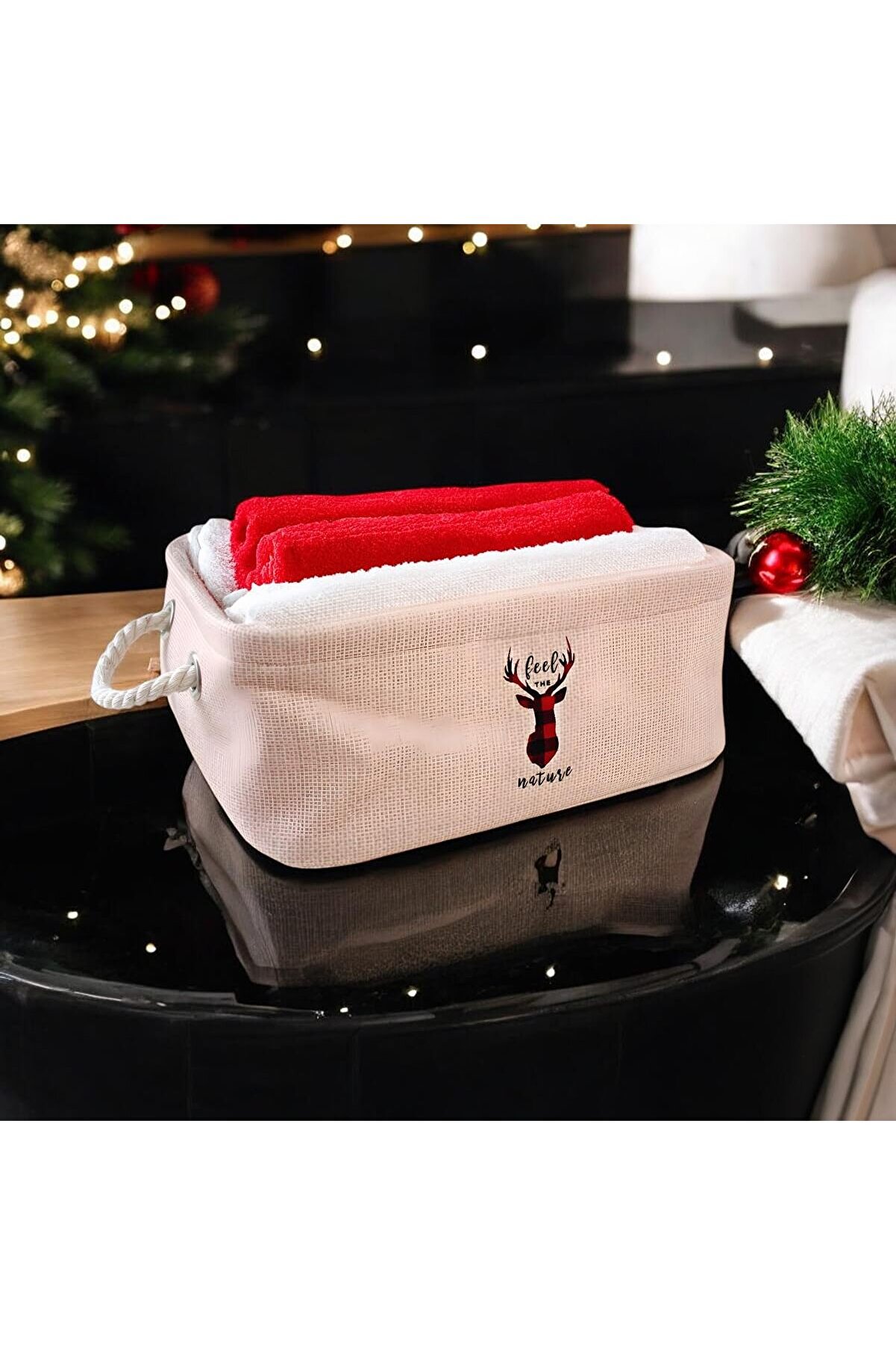 STOREMAX BOY TELLİ ORGANİZER BEJ PANAMA GEYİK BASKILI 1014773