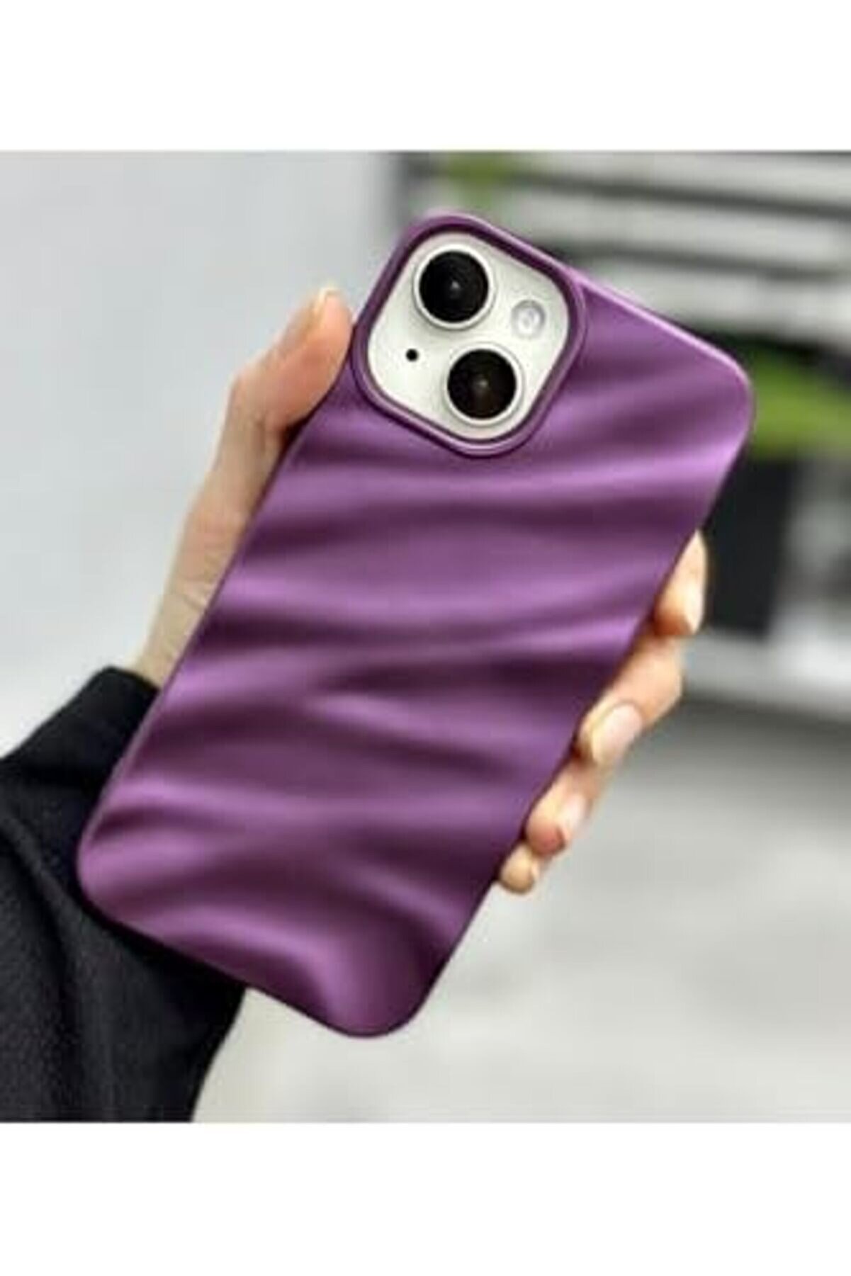 Aksesuar 13-14 İle Uyumlu 3D W Kabartma Mat Si̇li̇kon Kılıf 1014773