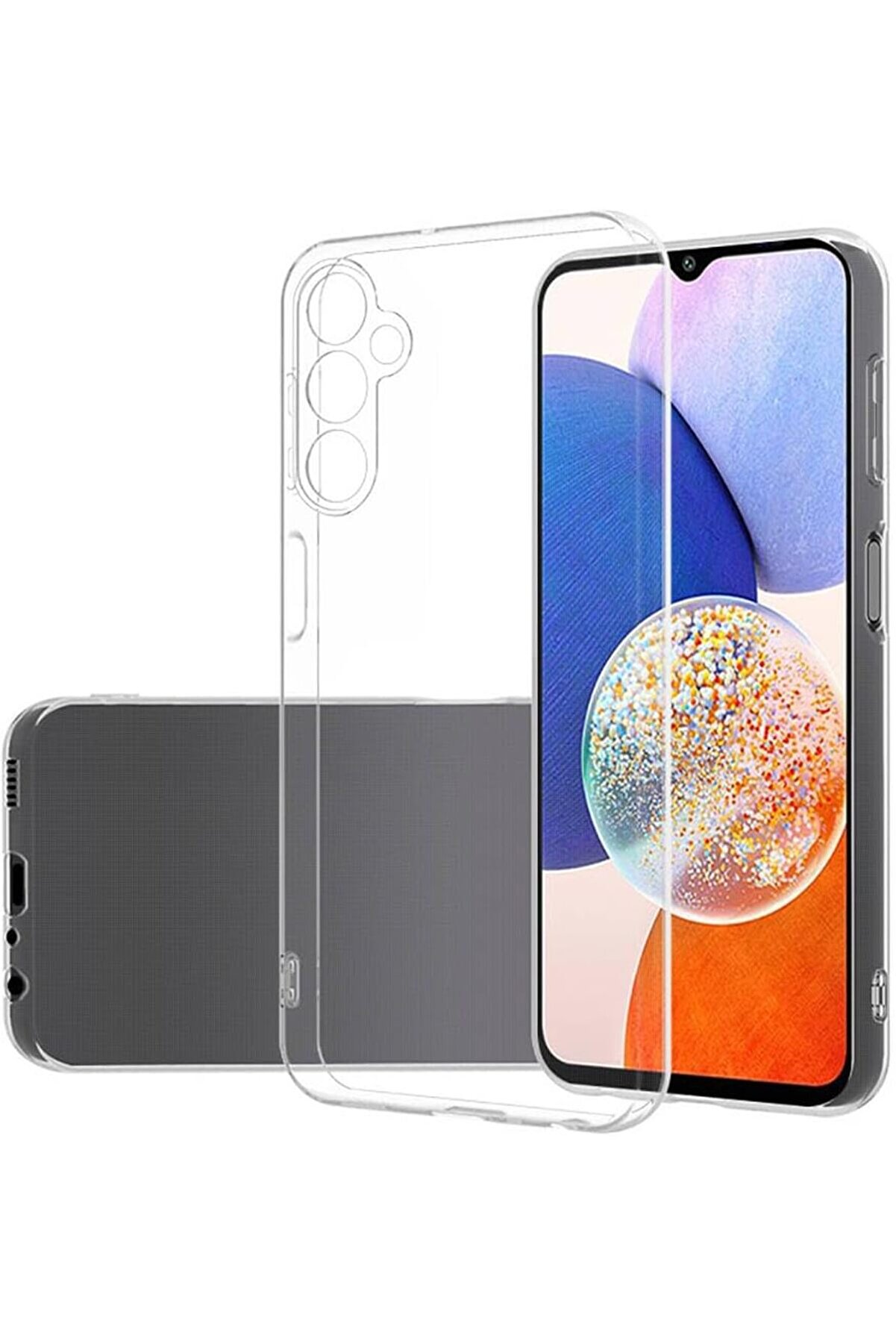 STOREMAX ile uyumlu A15 Kılıf Süper Silikon Kapak Renksiz 1014773