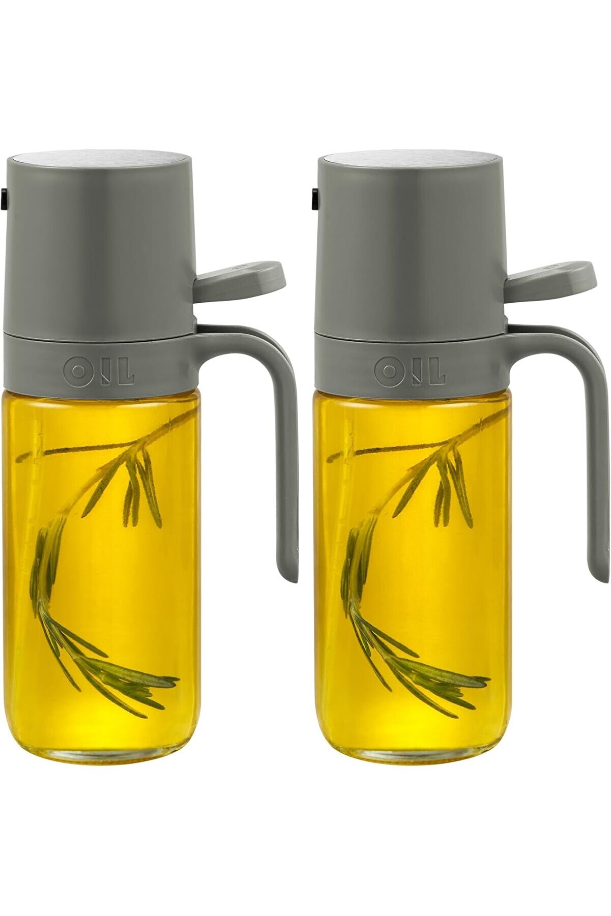 STOREMAX Pişirme için zeytinyağı püskürtücüsü 2'li set - Yemek pişirmek için çok yönlü zeytinyağı sprey