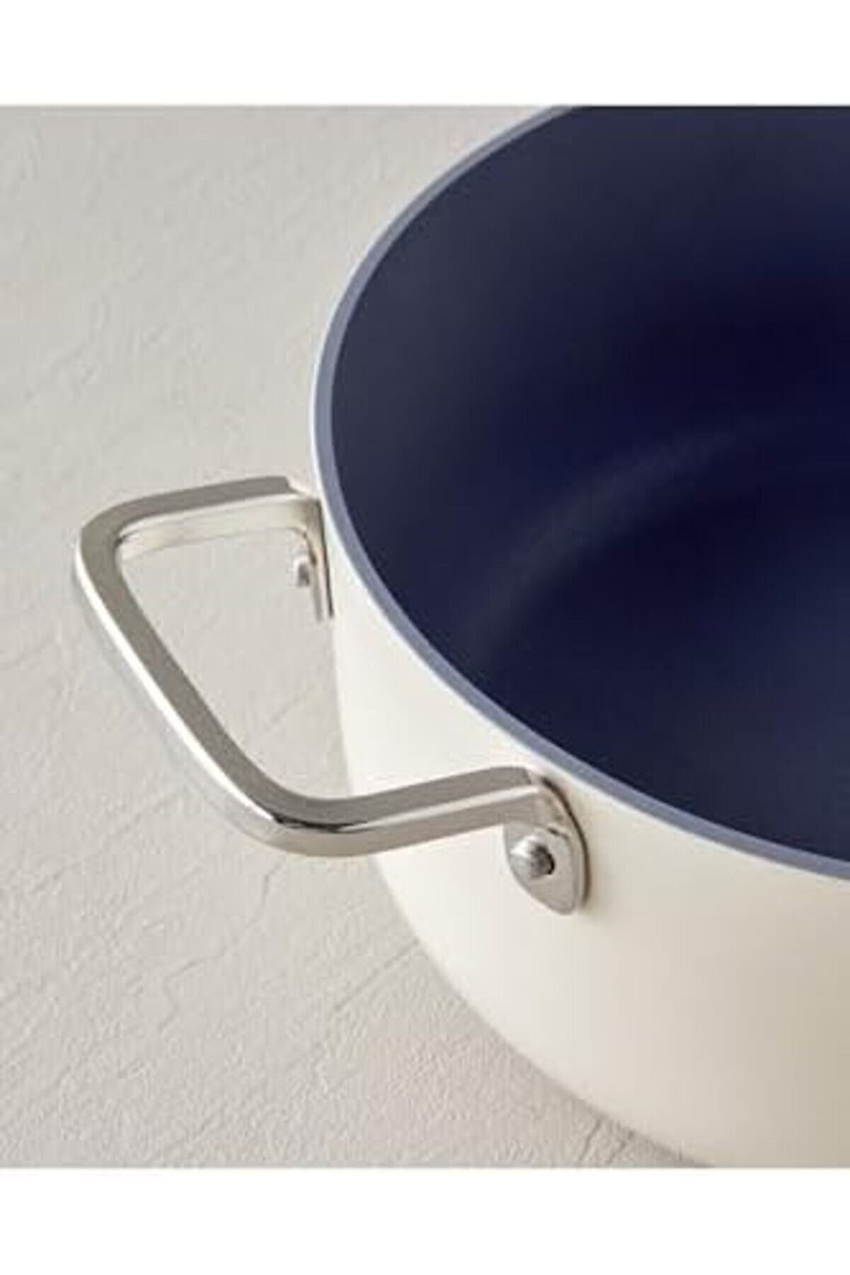 Modashi̇ne Luna Deri̇n Tencere 20 Cm Krem Modascope 1014773