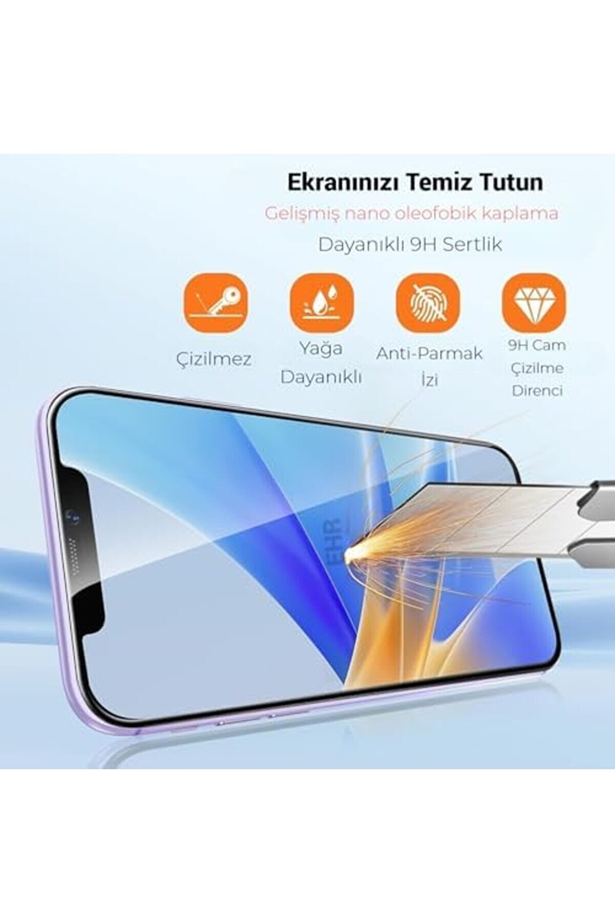 15 İle Uyumlu Darbelere Karşı Maksi̇mum Koruma Sağlayan Ve Uygulama Aparatlı Hi̇çbi̇r Şeki̇li̇de Telefond