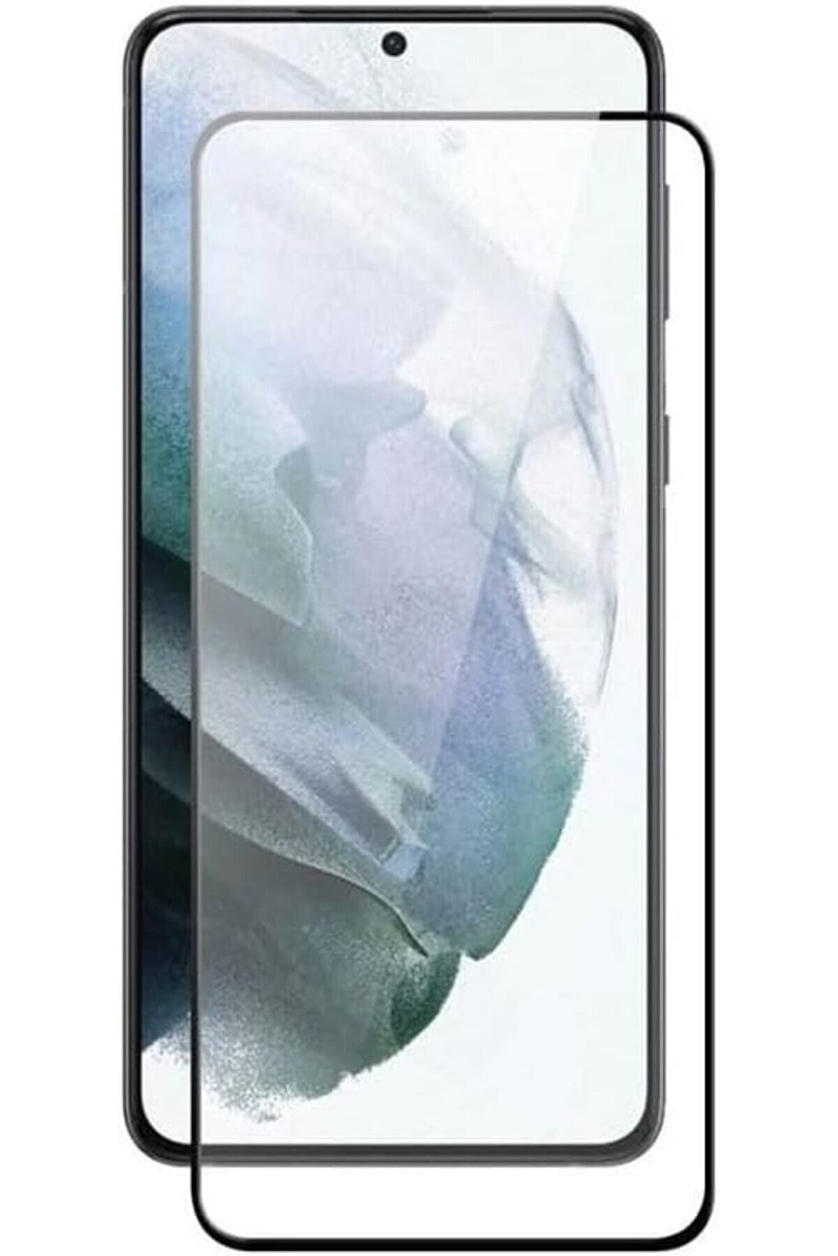 STOREMAX es S23 Fe için Ekranı Tam kaplayan Full Ekran Cam, Full Tam koruma Kırılmaz Cam 1014773