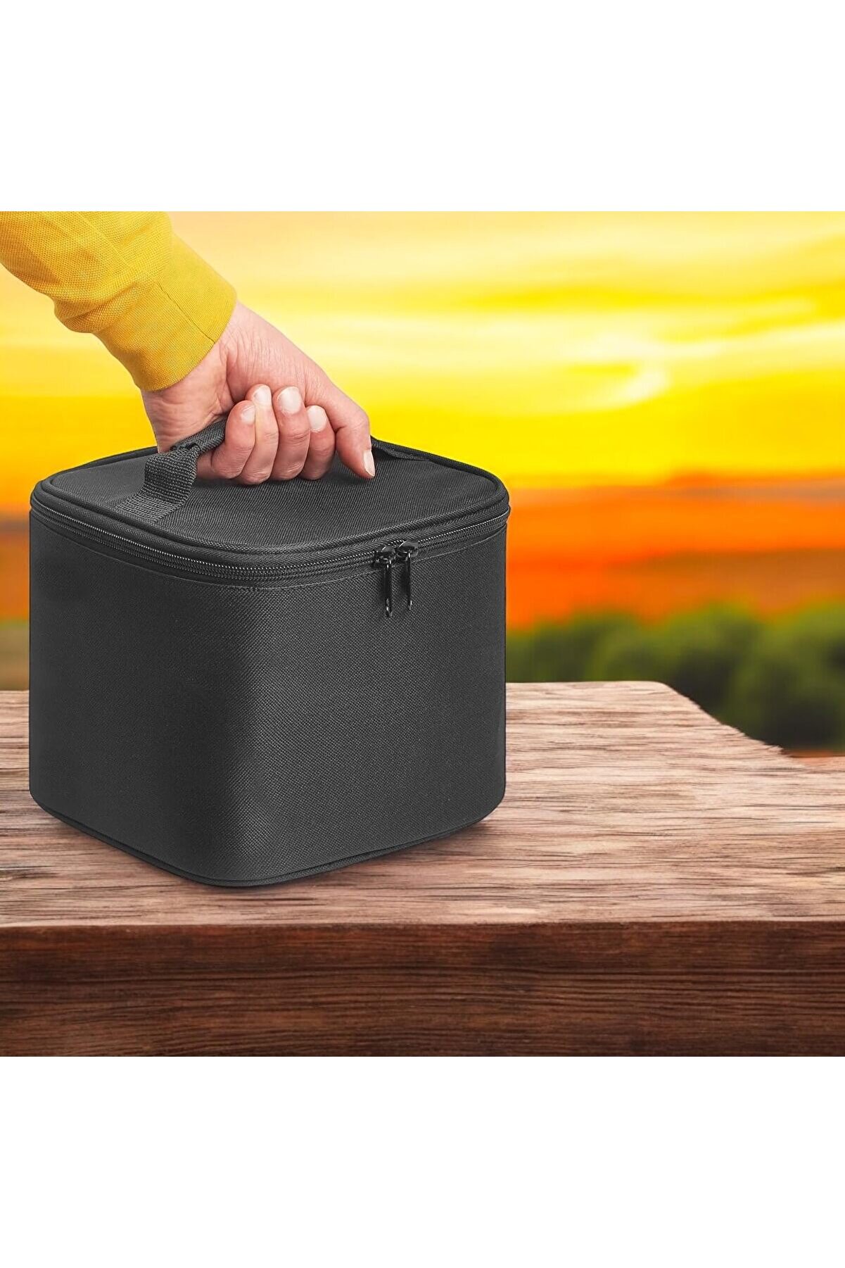 STOREMAX 8 Litre Termos Çanta – Isı Yalıtımlı Termal Yemek ve İçecek Taşıma Çantası, Sıcak & Soğuk Koruma, Pi