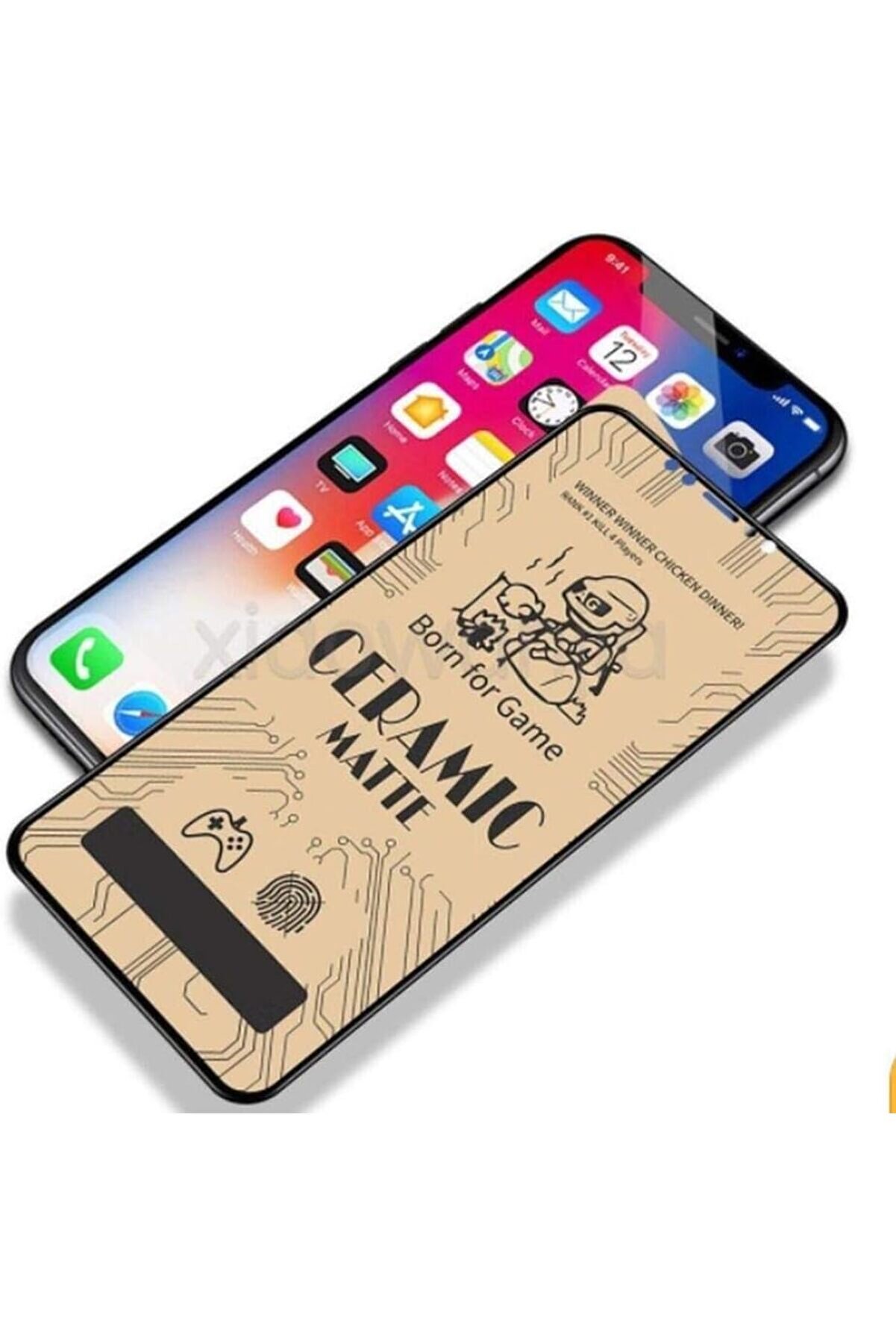 STOREMAX İphone 12 ve 12 Pro için Parmak izi Bırakmayan Yeni Nesil Ekranı Tam Kaplayan Ekran 2 adet 1014773