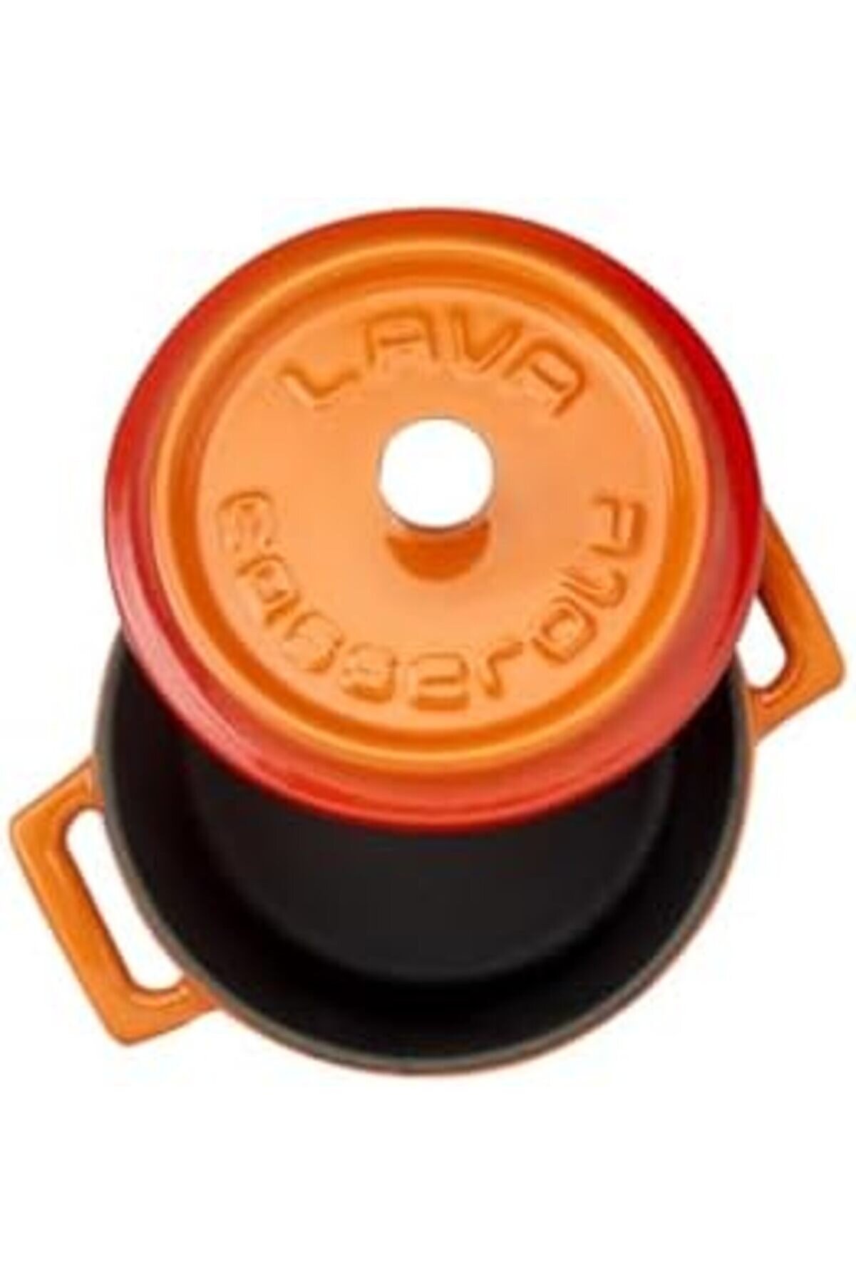 Modashi̇ne Metal D&ouml;k&uuml;m Mi̇ni̇ Tencere, 10 Cm, 0.35 L Haci̇m, Turuncu Modascope 1014773