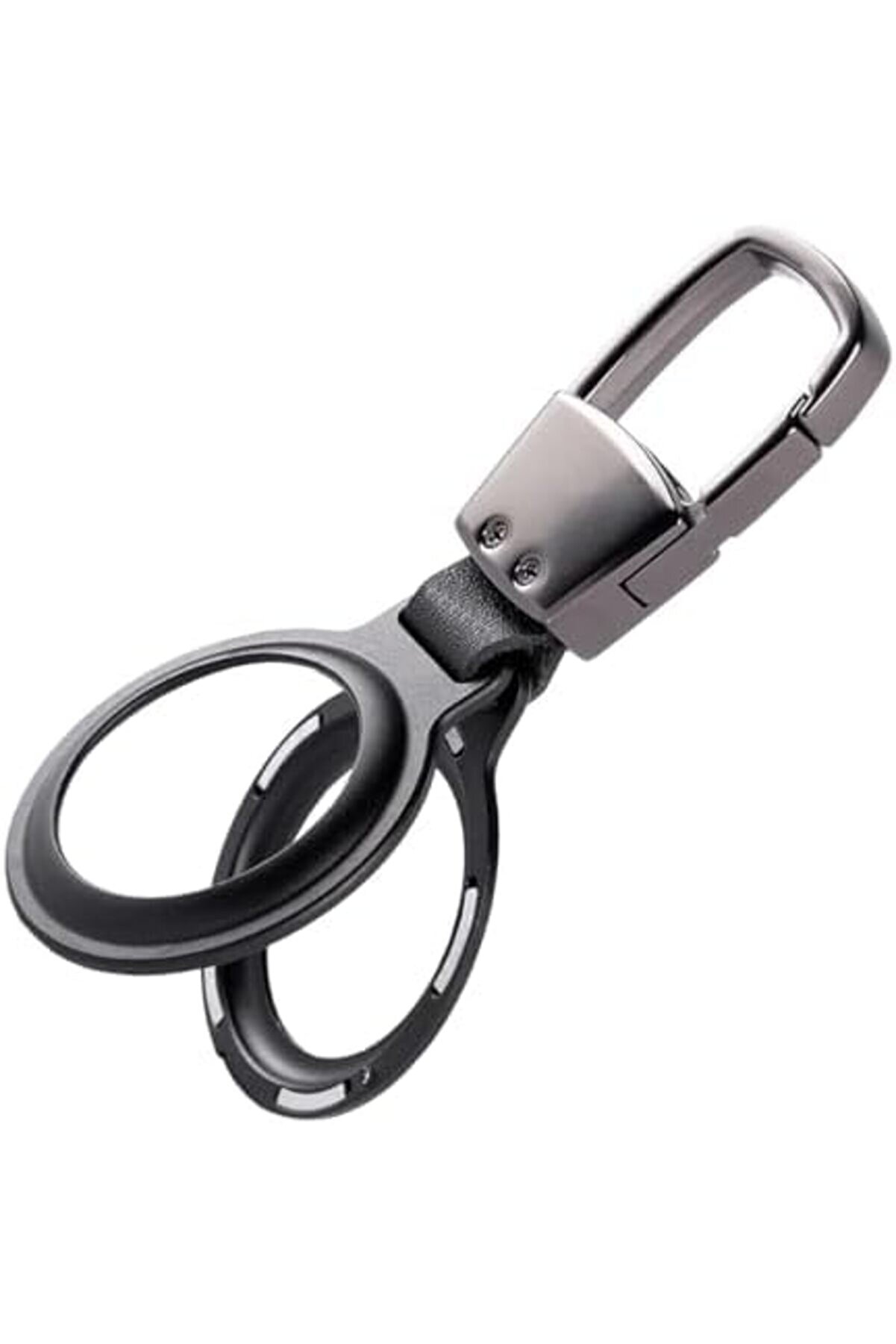 Tagsafe Hooksteel Taşınabi̇li̇r Anahtarlık Darbeye Dayanıklı Metal Askılı Ai̇rtag Kılıf (Si̇yah) 117571