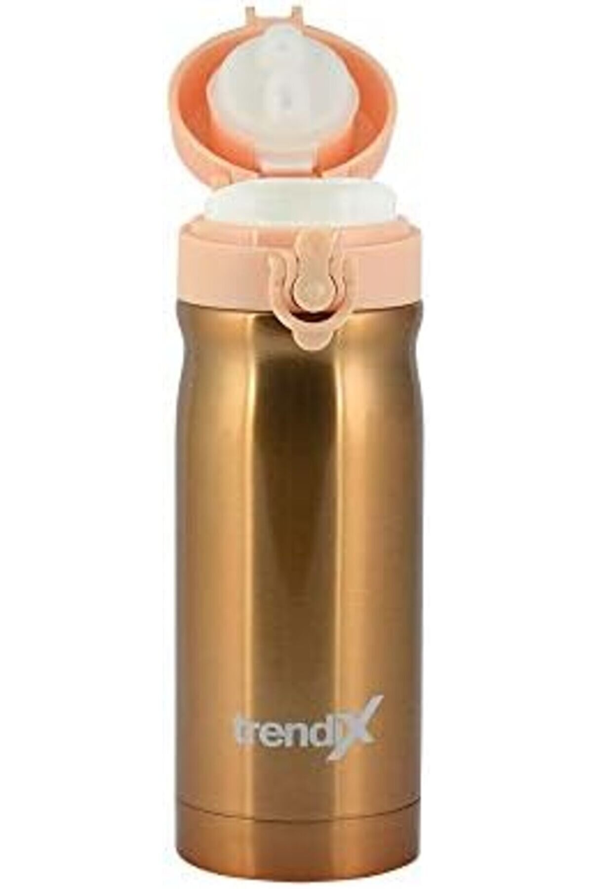 Çeli̇k İçli̇ Termos 350Ml.pastel Turuncu 1014773