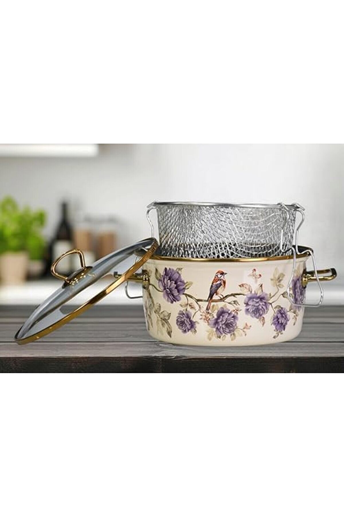 Modashi̇ne Fi̇orella Kızartma Tenceresi̇ 22 Cm Modascope 1014773