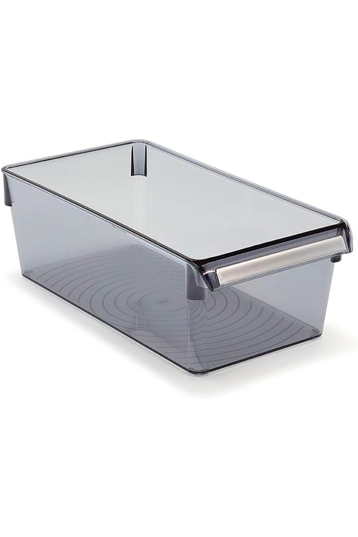 STOREMAX M-E27-10-25 Düzenleyici Raf, Dikdörtgen, 290x150x100 mm, Şeffaf Siyah 1014773