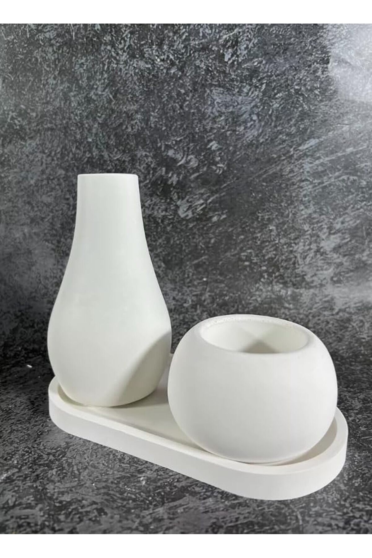 Sanat Seti̇ (Tepsi̇ Oval Mumluk) 1014773