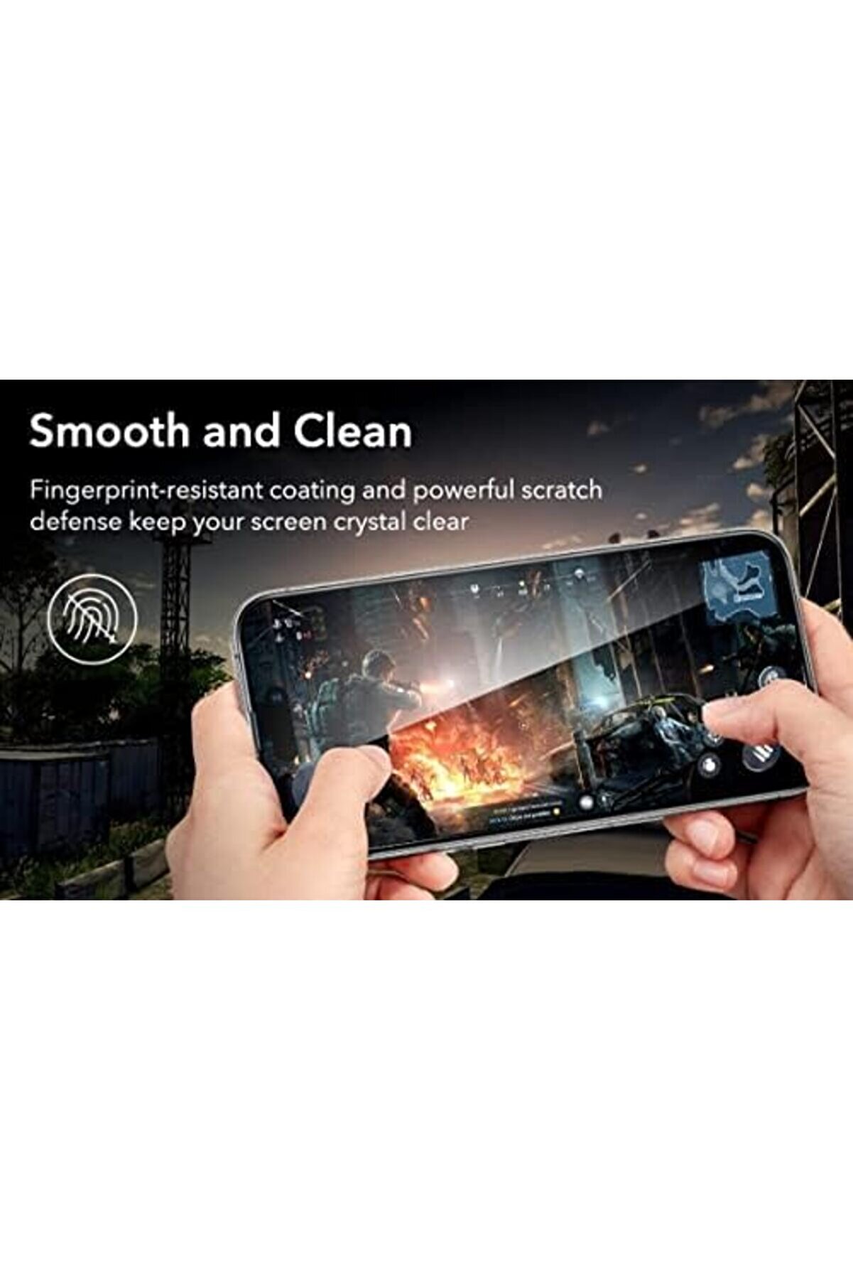 15 İçi̇n Ekranı Tam Kaplayan Full Cam Ekran Kırılmaz Cam Full Cover Tam Koruma 1014773