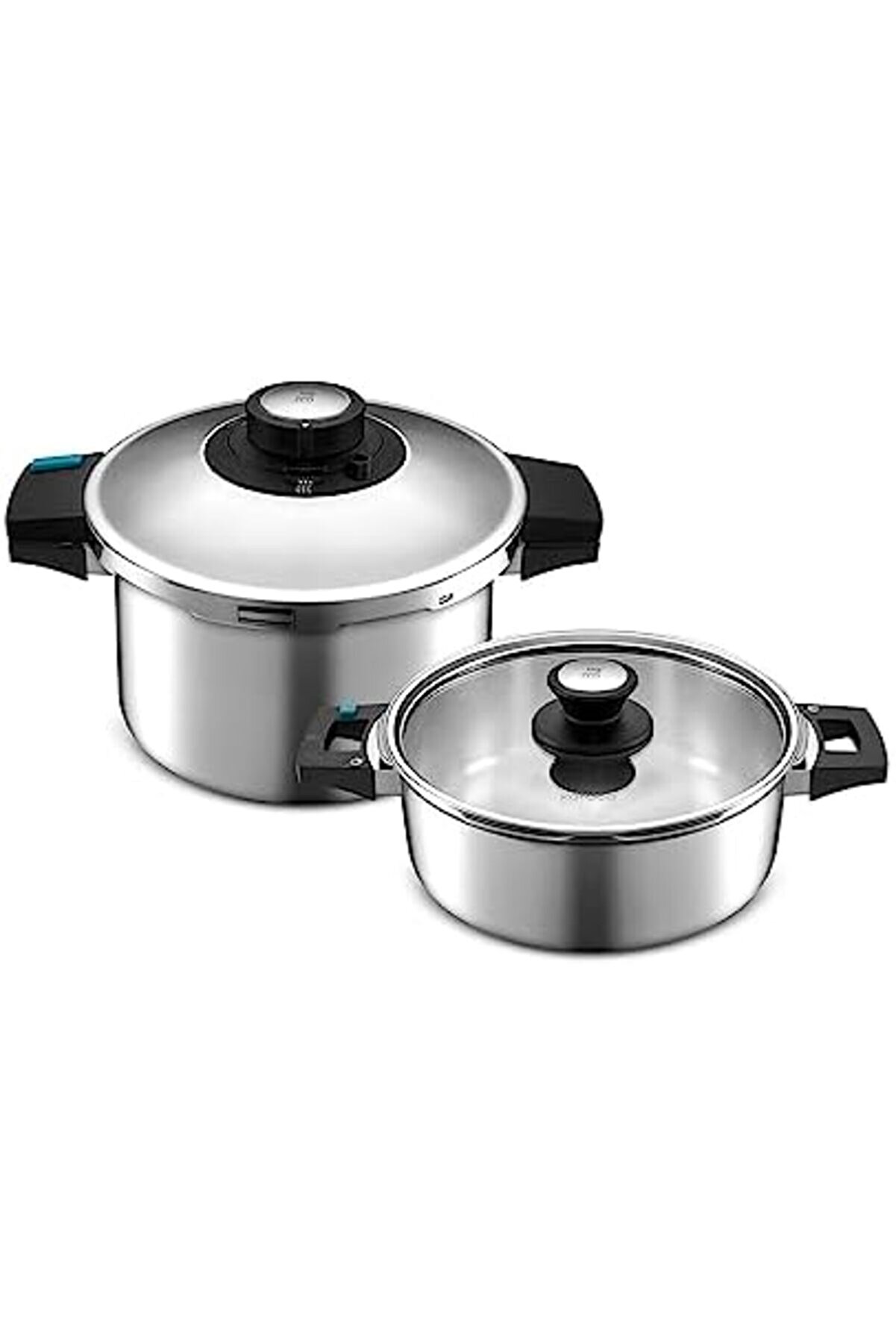 Modashi̇ne And Safe İndüksi̇yon Tabanlı Düdüklü Tencere Seti̇ 4+6 Lt Modascope 1014773