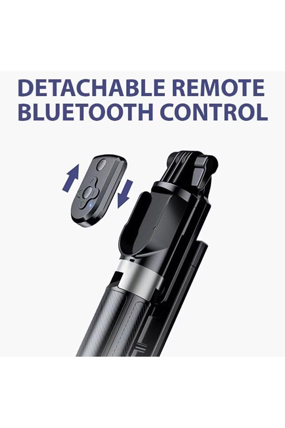 Kumandalı Telefon – Ayarlanabi̇li̇r Yüksekli̇kli̇ Selfi̇e Çubuğu, Masaüstü Ve Portati̇f Tasarım, Ev, Stüdy